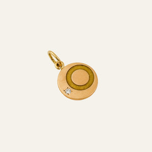 Diamond Moon Pendant
