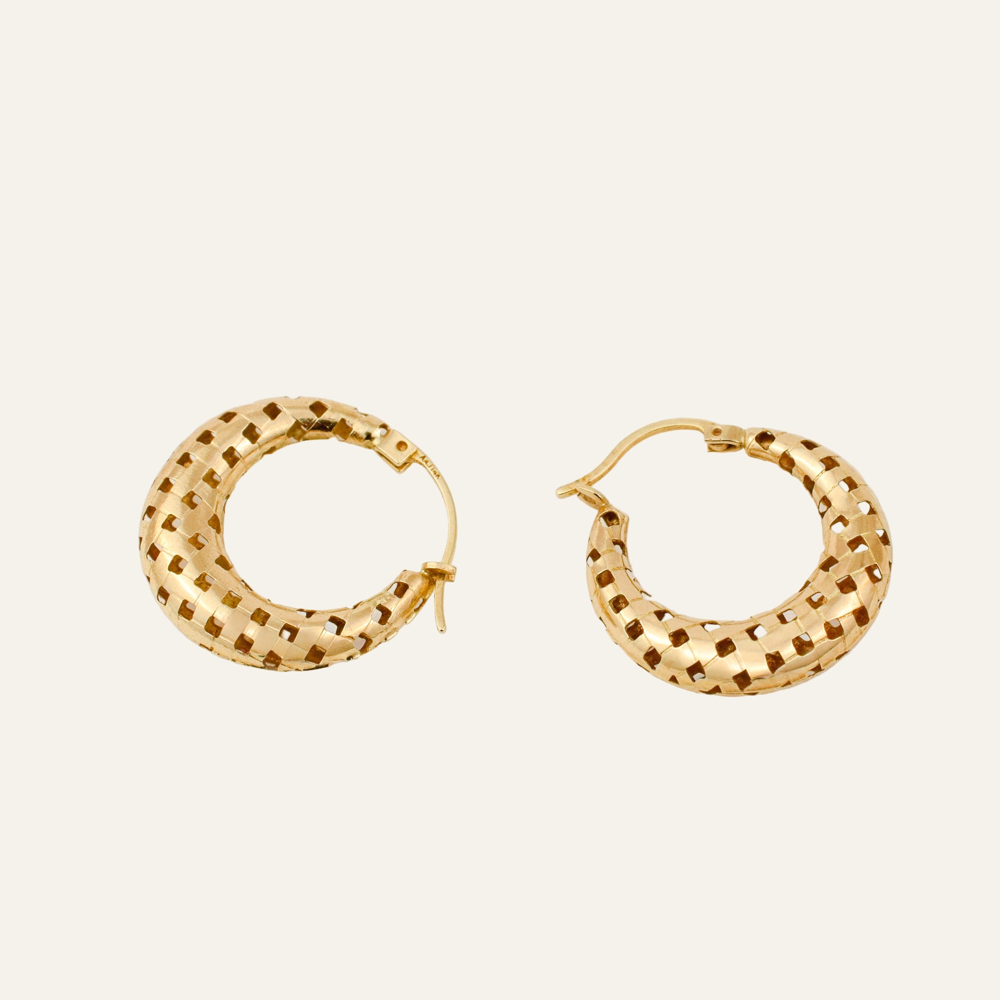 22mm Quilted Hoops