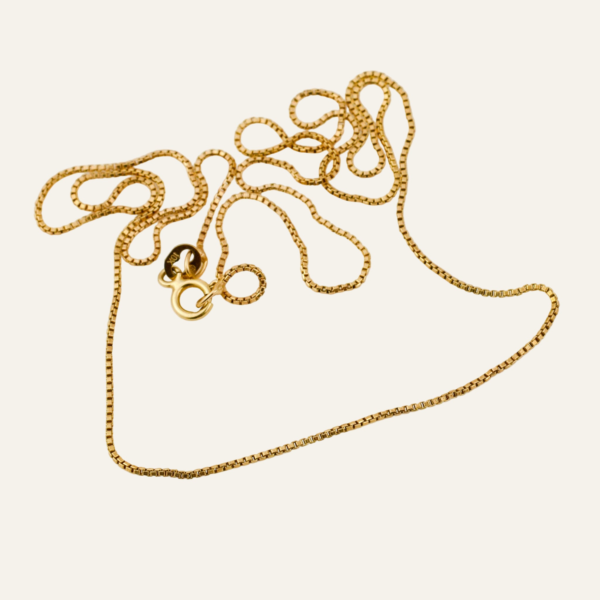 20.25" Box Link Necklace