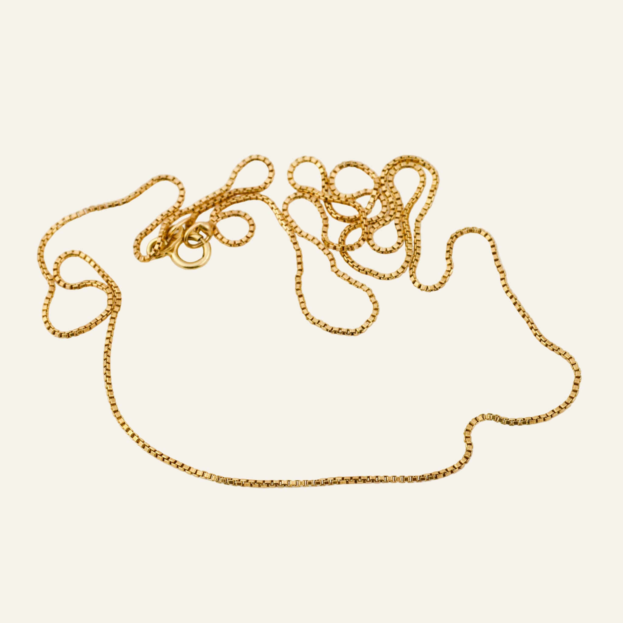 20.25" Box Link Necklace