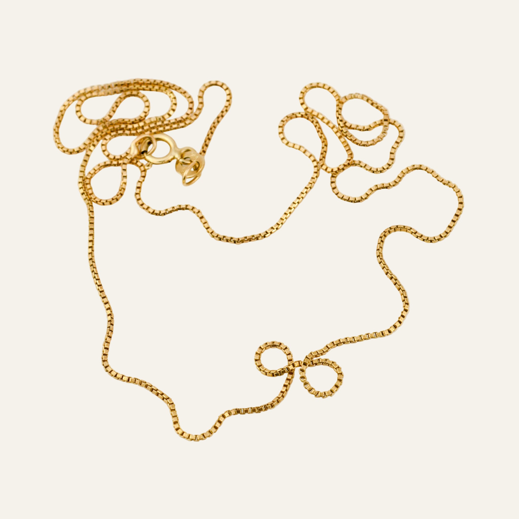 20.25" Box Link Necklace