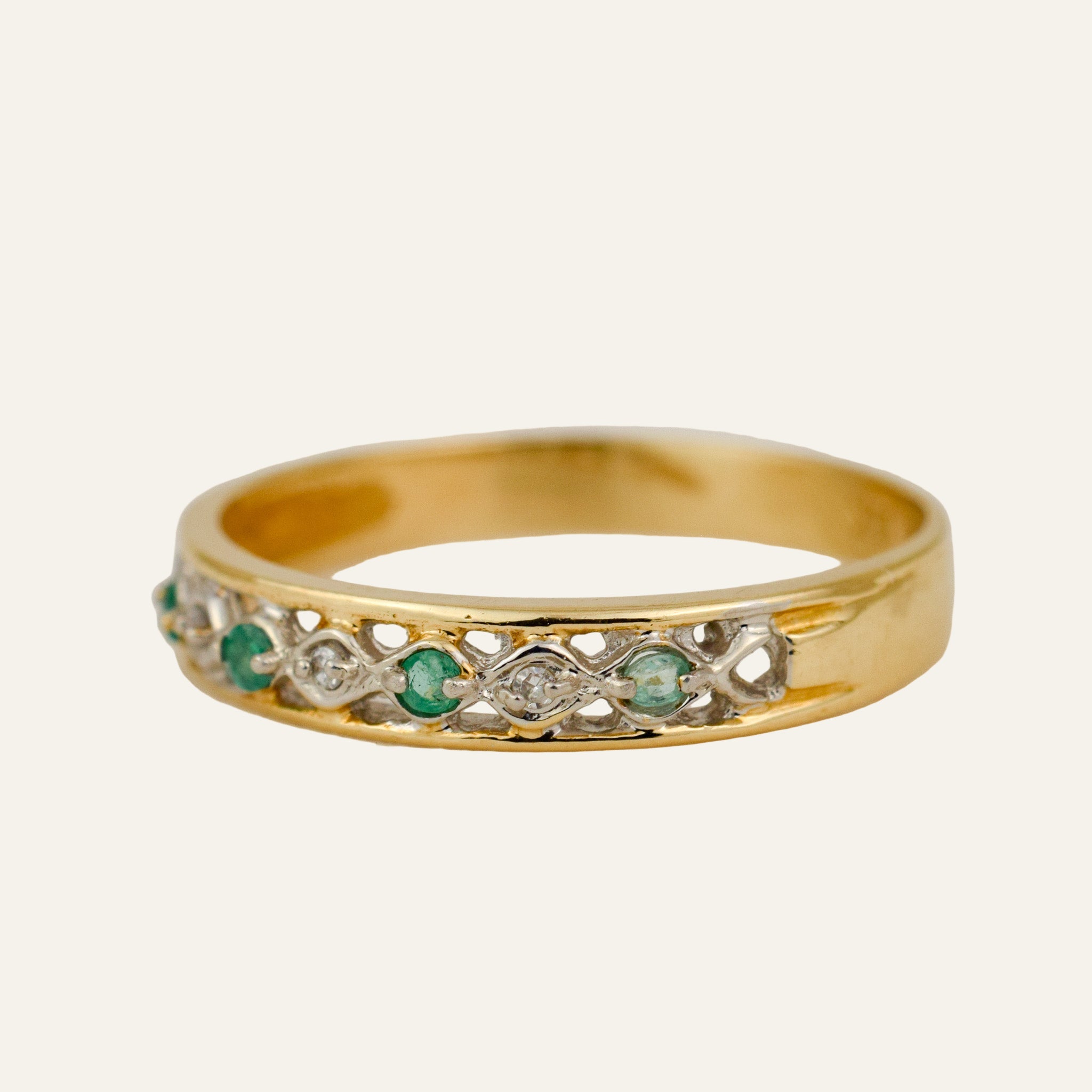 Emerald and Diamond Band