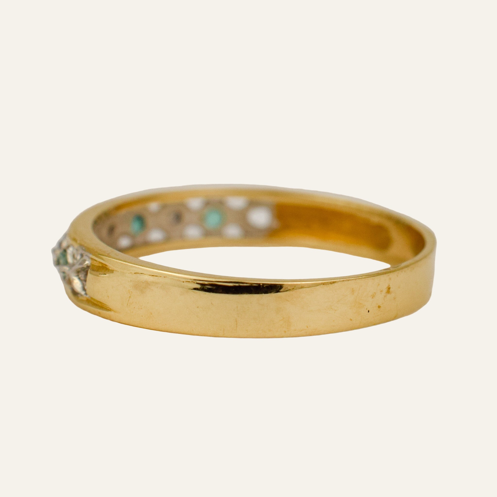 Emerald and Diamond Band
