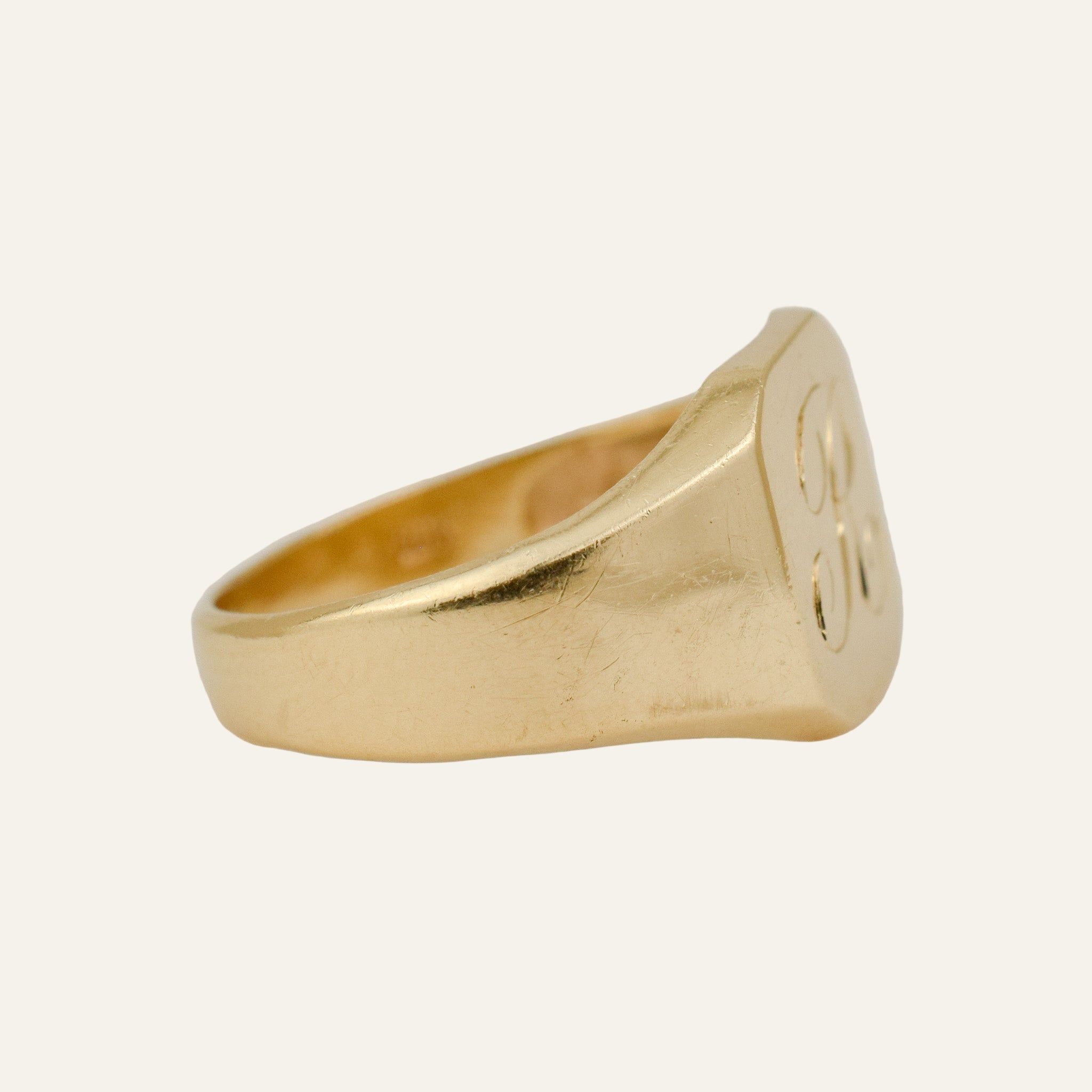 'R' Signet Ring