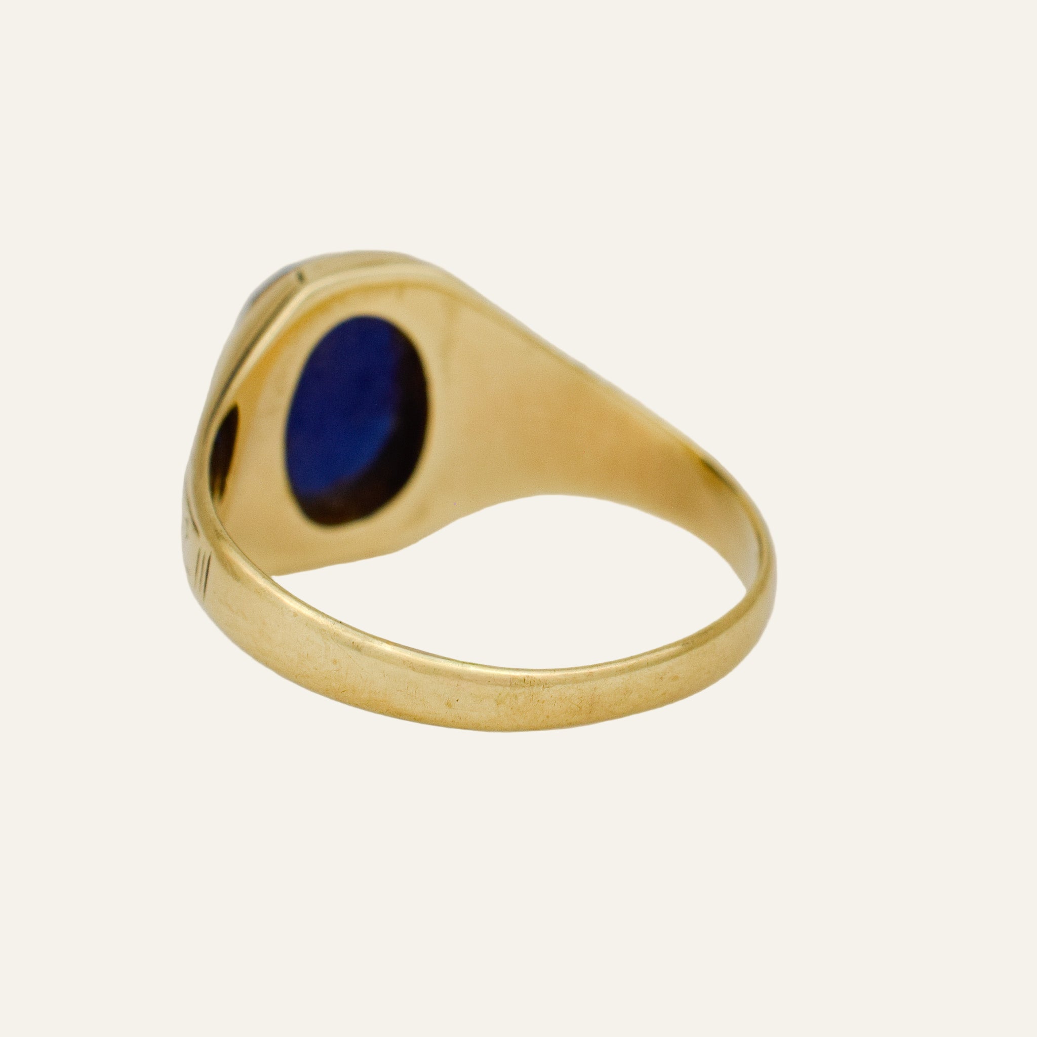 Lapis Signet Ring