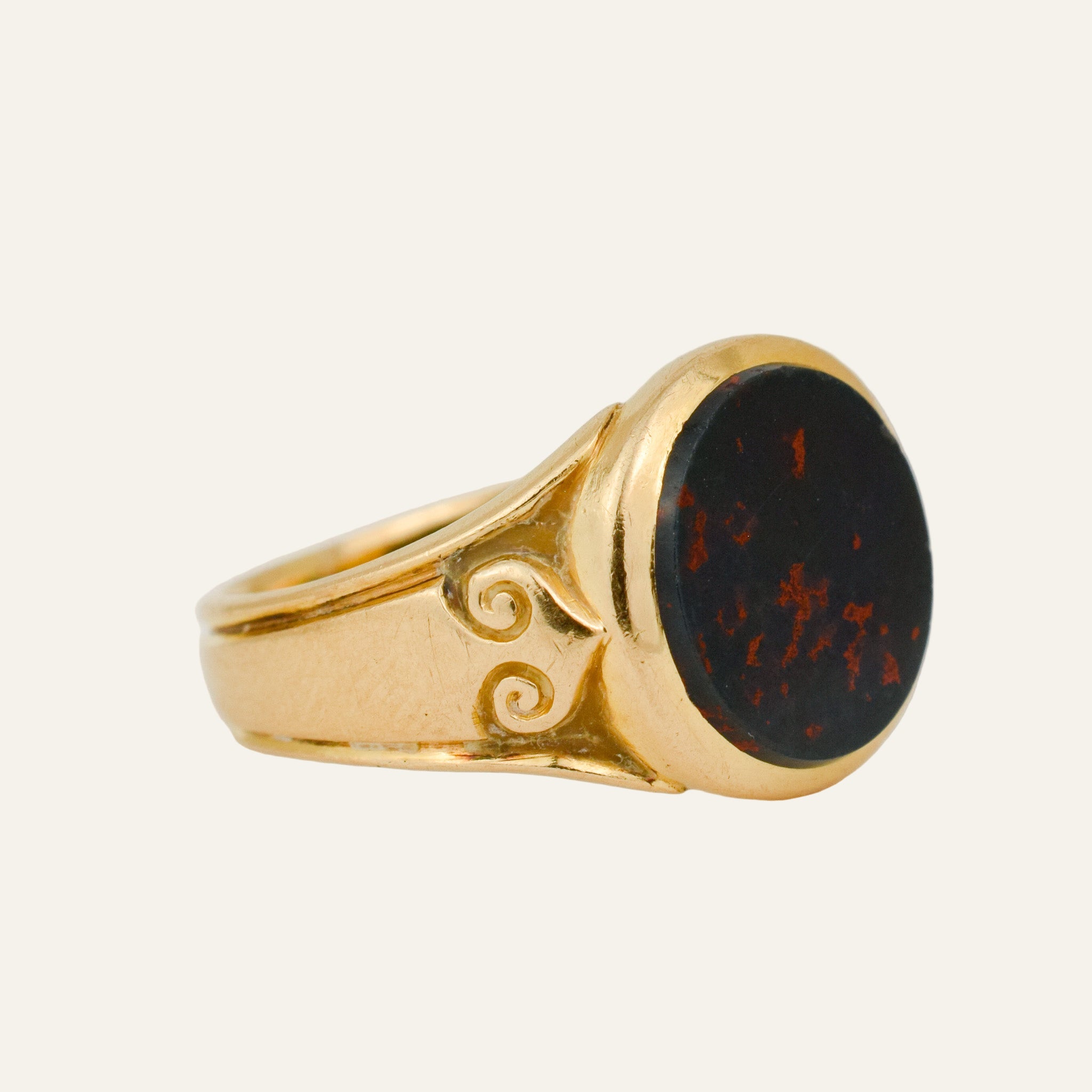 Bloodstone Signet Ring