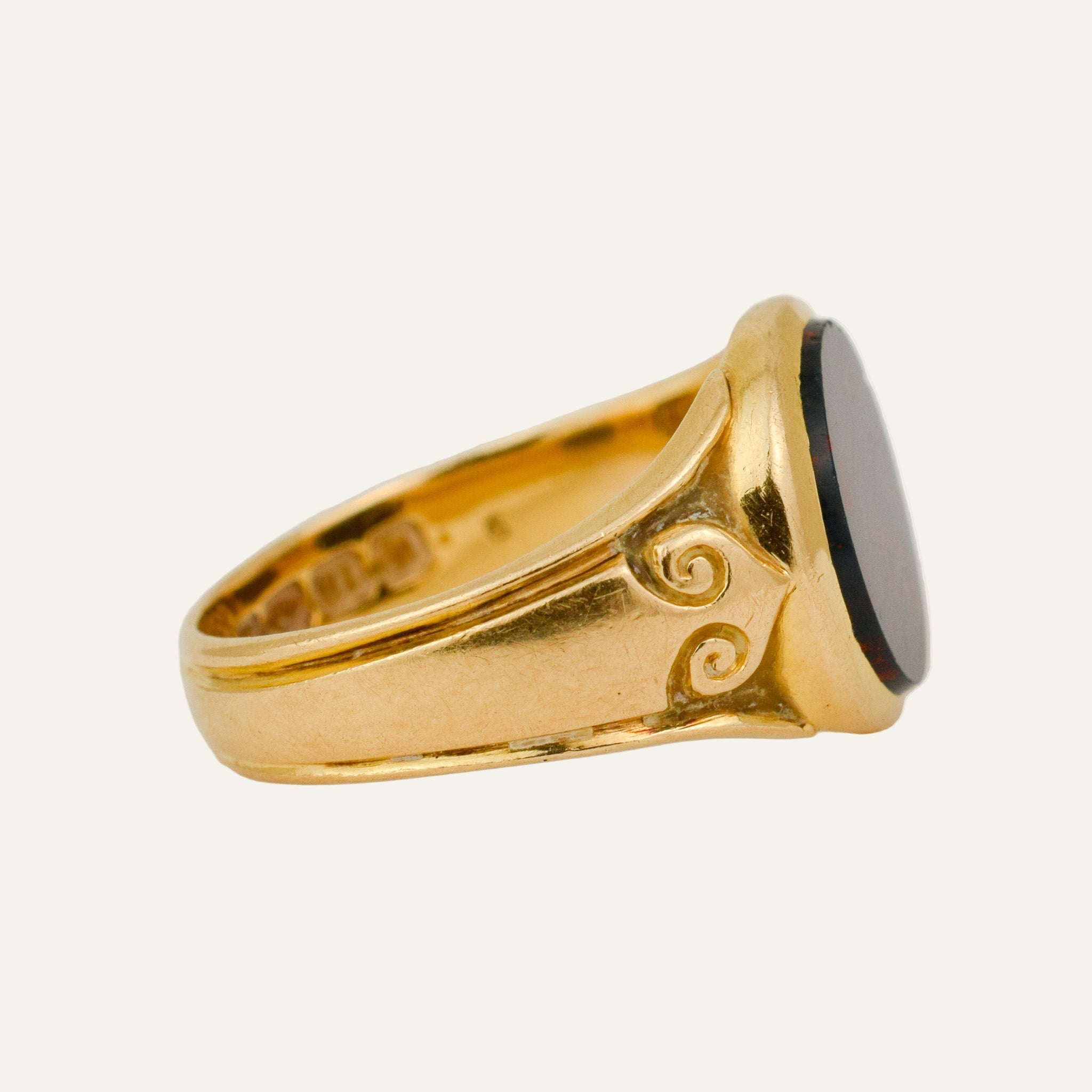 Bloodstone Signet Ring
