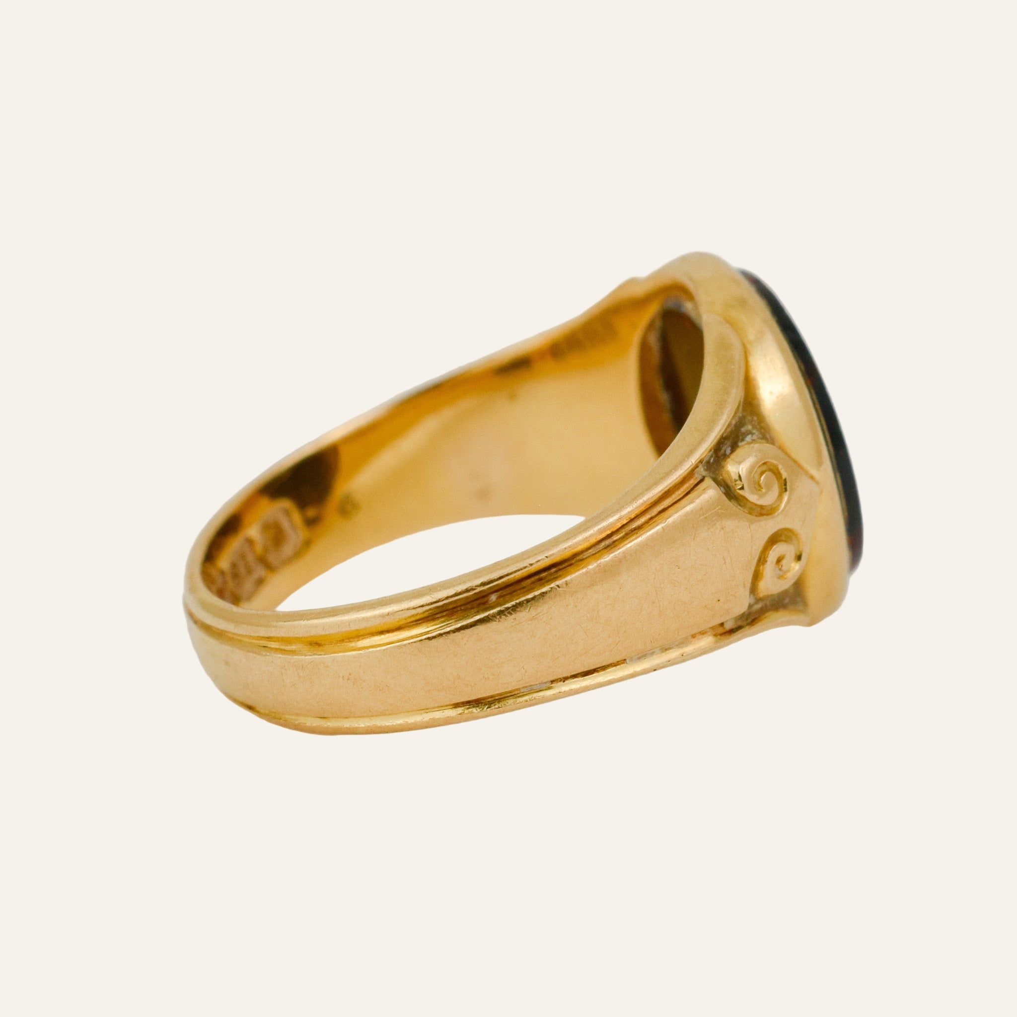 Bloodstone Signet Ring