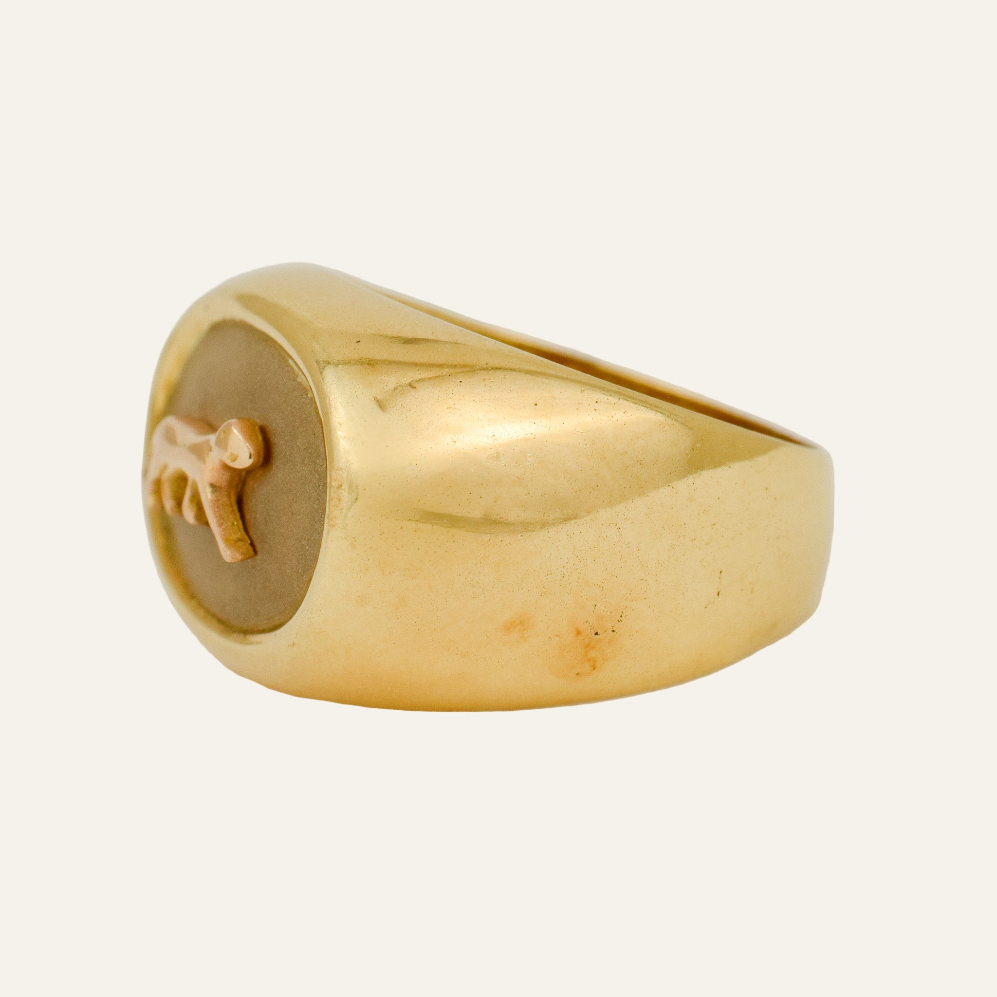 Panther Signet Ring