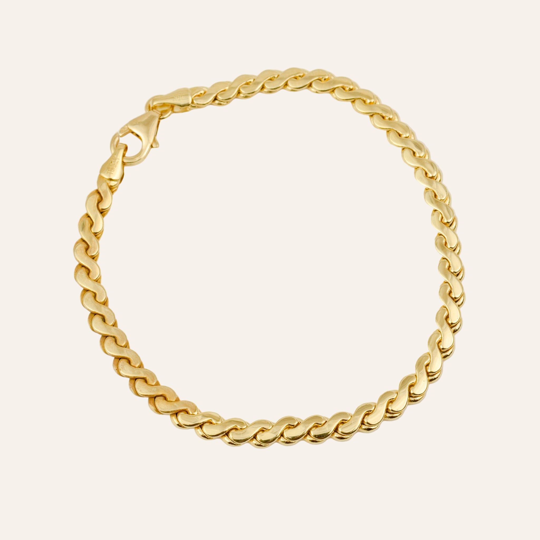 7" Bold S-Link Bracelet