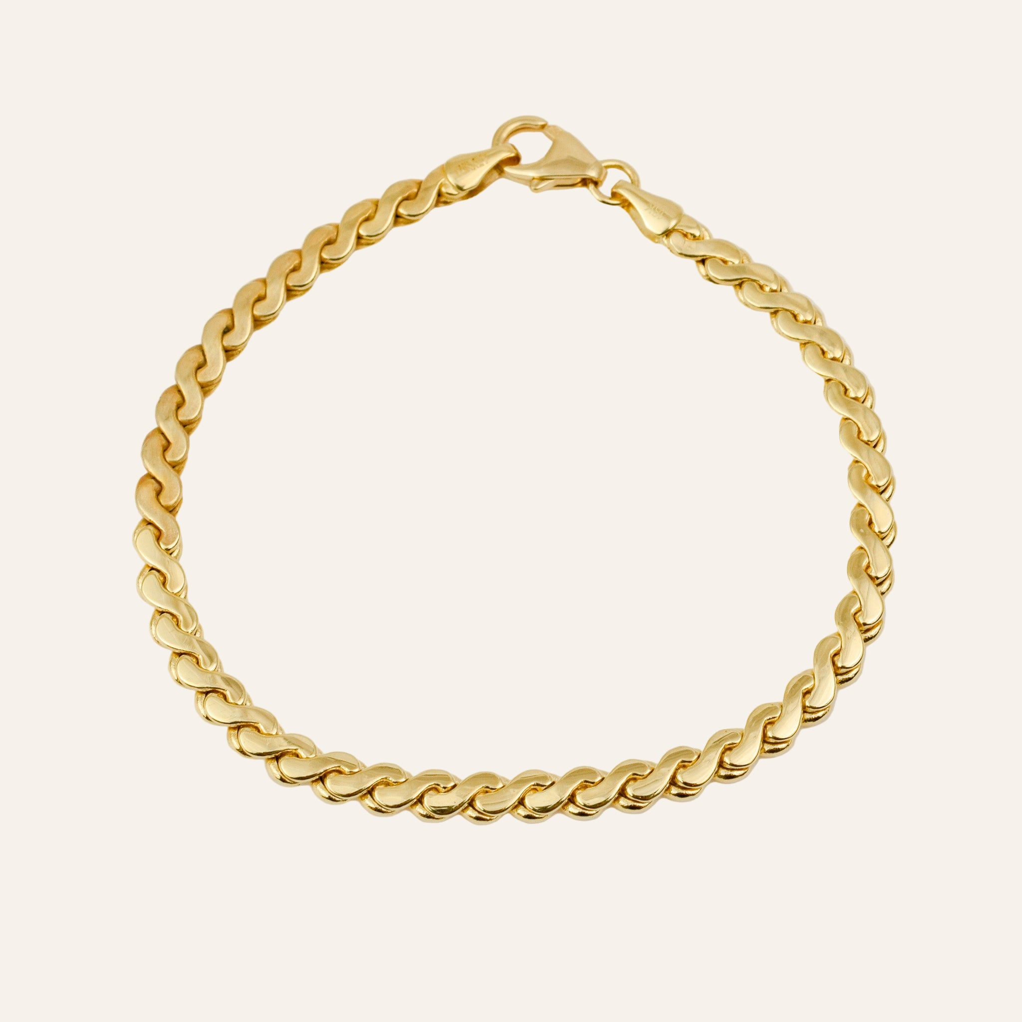 7" Bold S-Link Bracelet