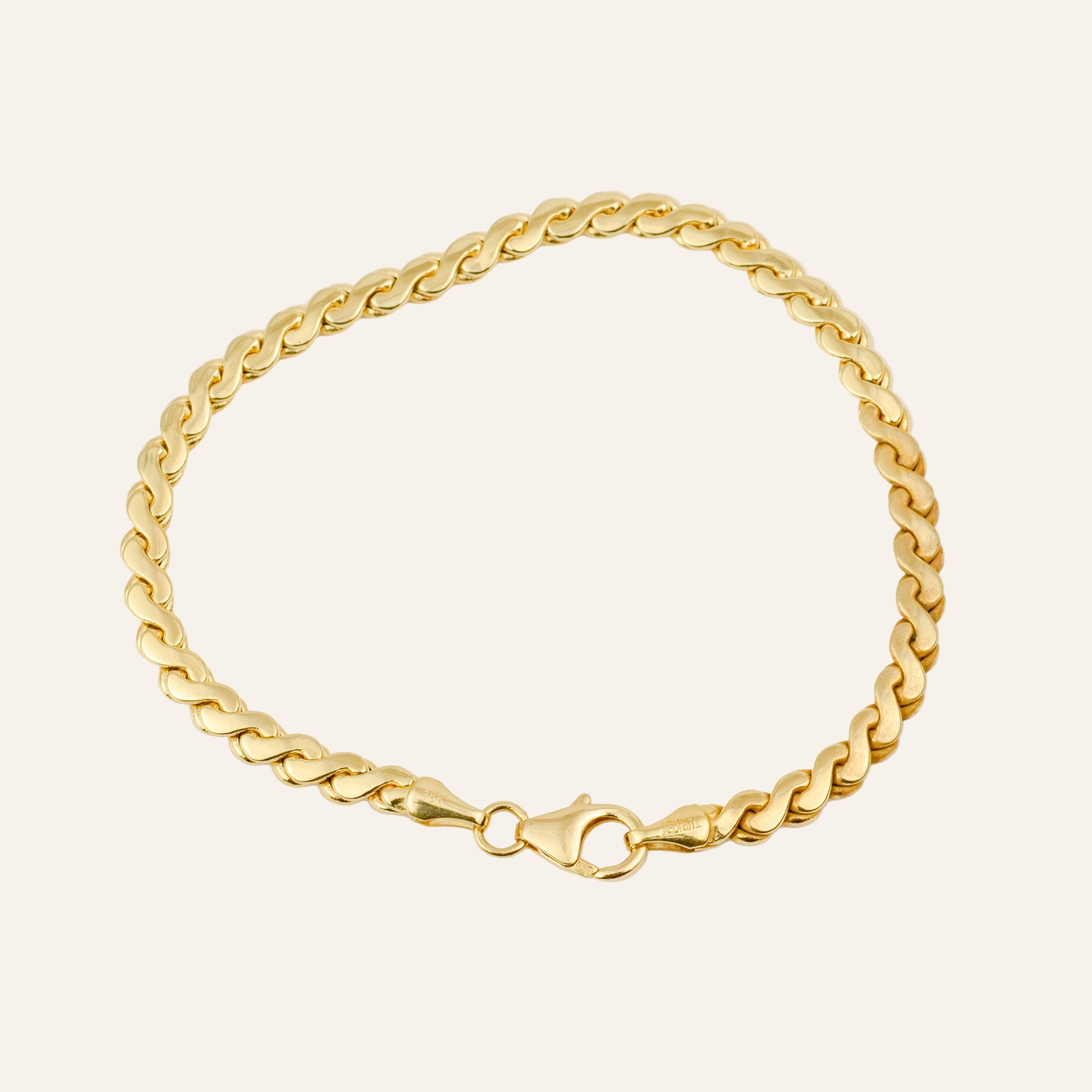 7" Bold S-Link Bracelet