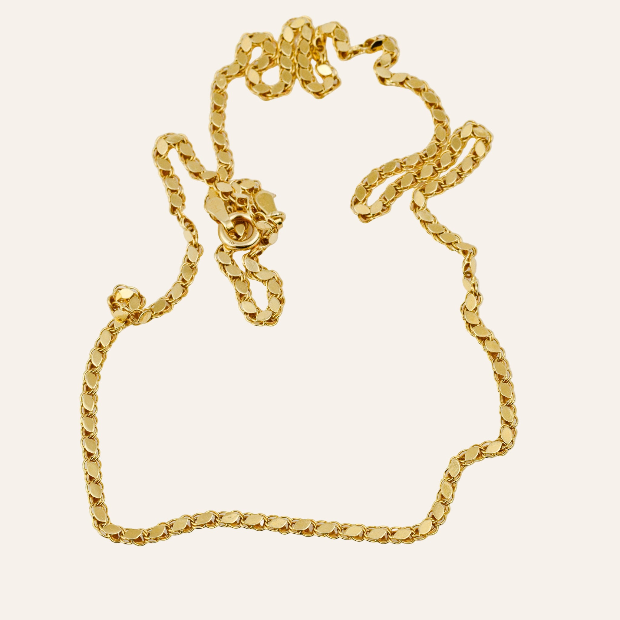 21" Sparkling Disc Necklace