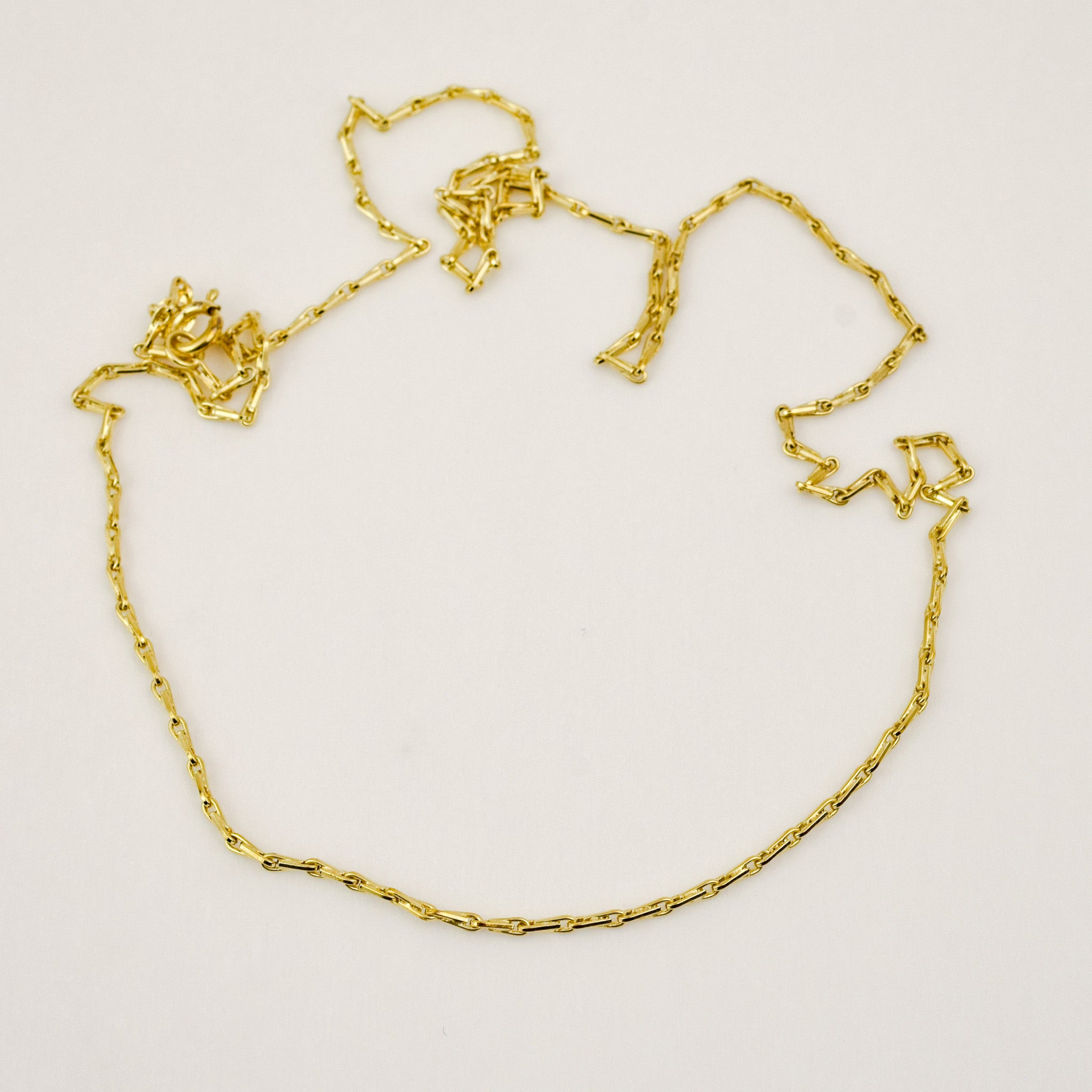 19.5" Cable Link Necklace
