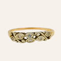 Antique Diamond Vine Band