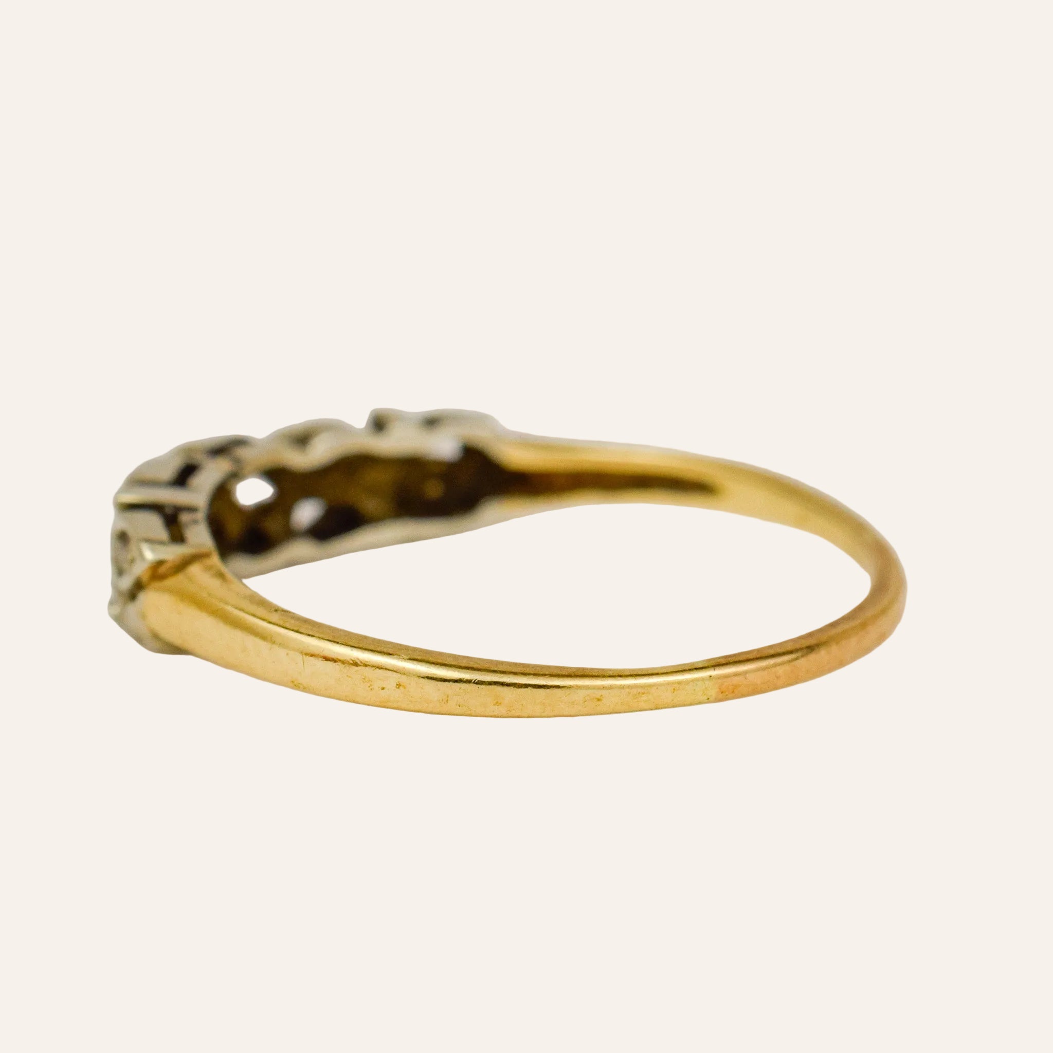 Antique Diamond Vine Band