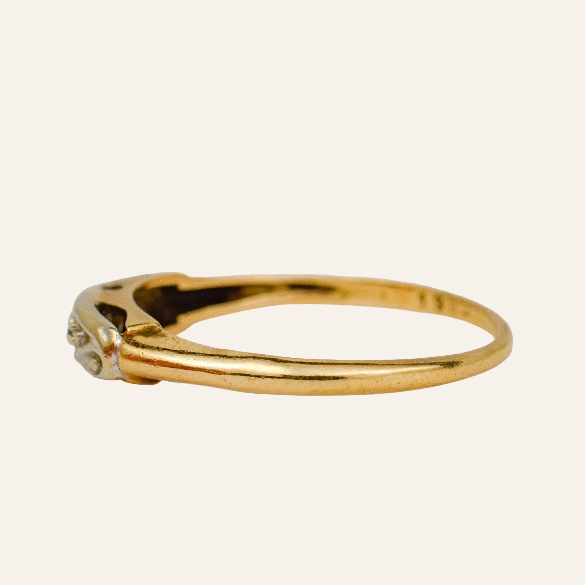 Vintage Diamond Scroll Band