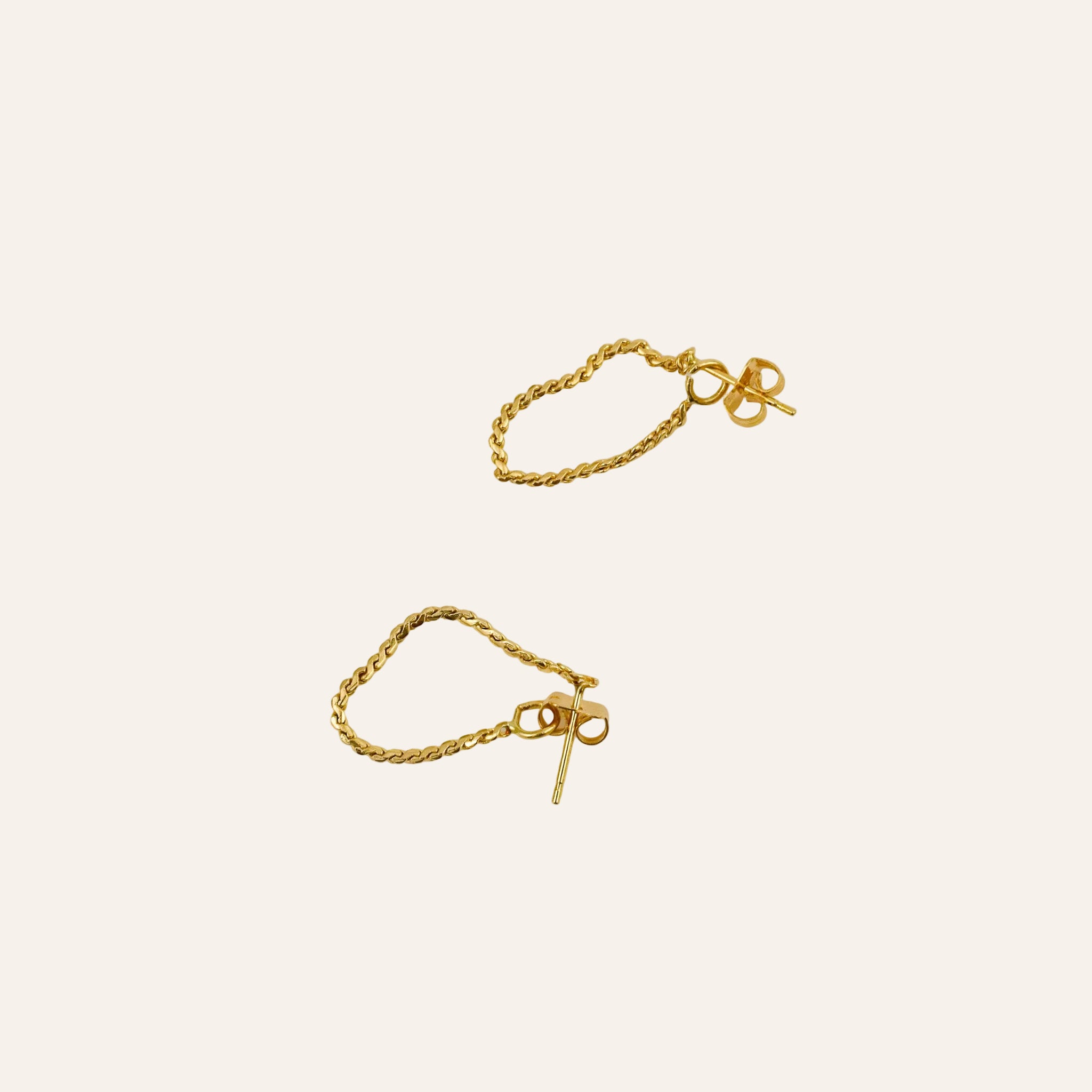 S-Link Hoop Earrings
