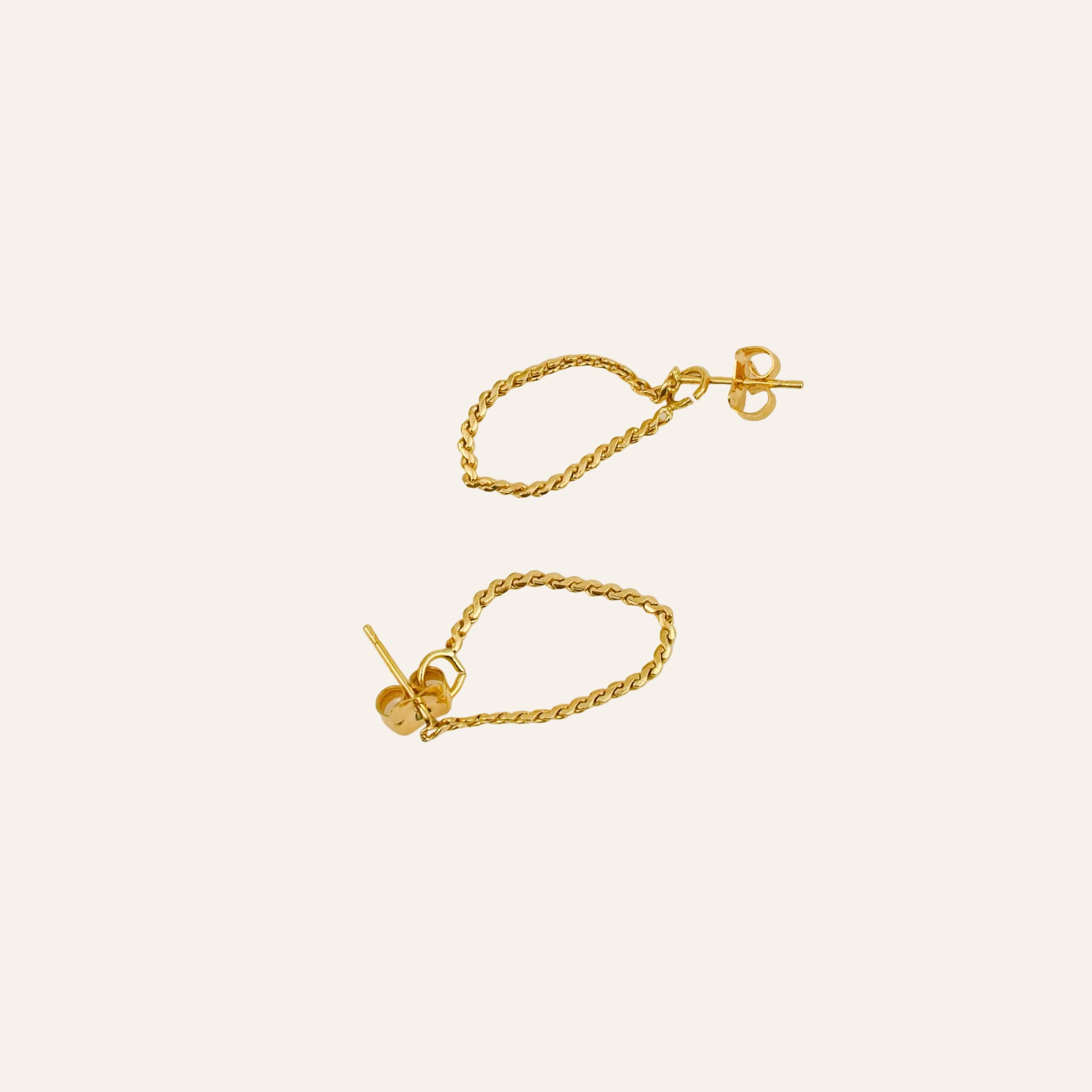 S-Link Hoop Earrings