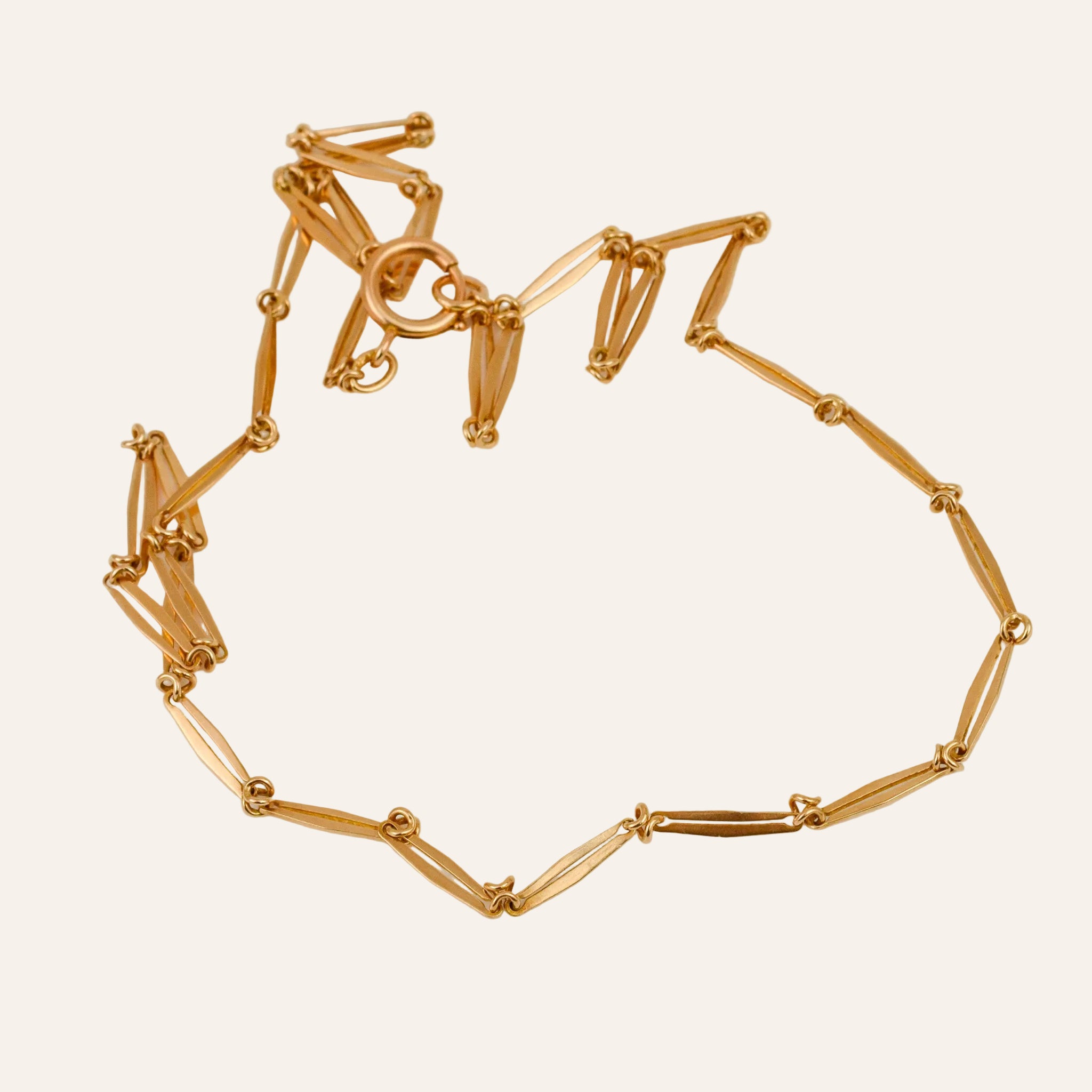 21" Navette Link Necklace
