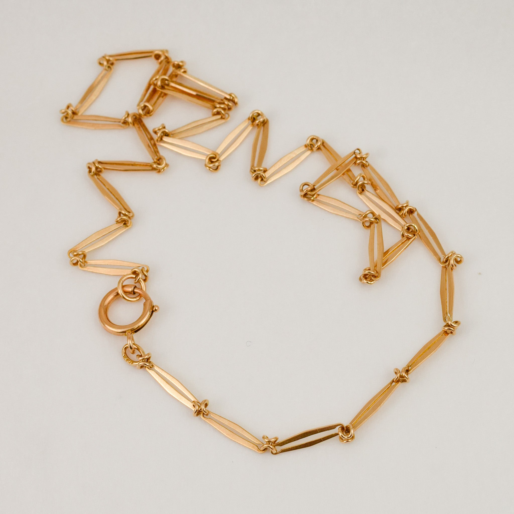 21" Navette Link Necklace