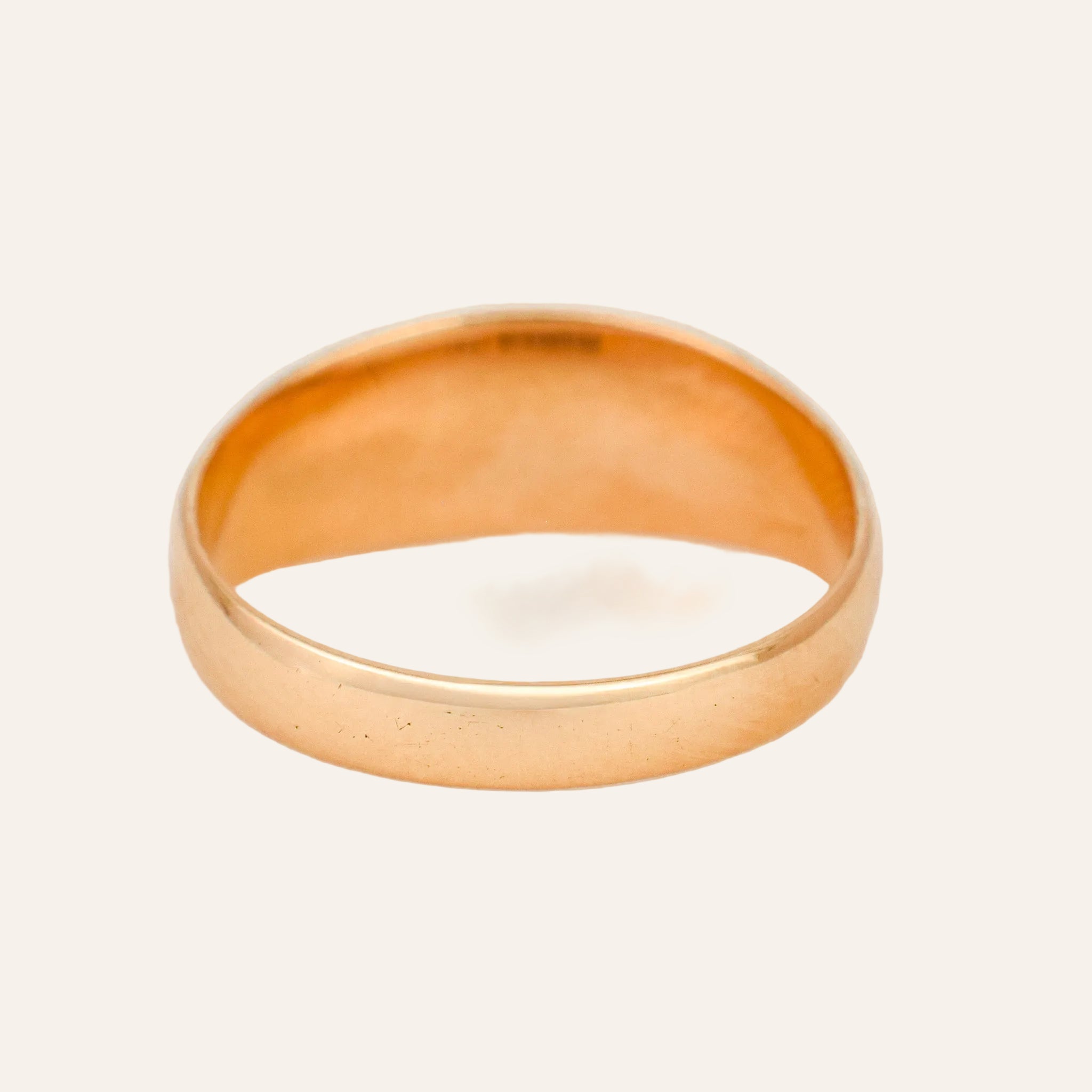 Antique Floral Seed Pearl Ring