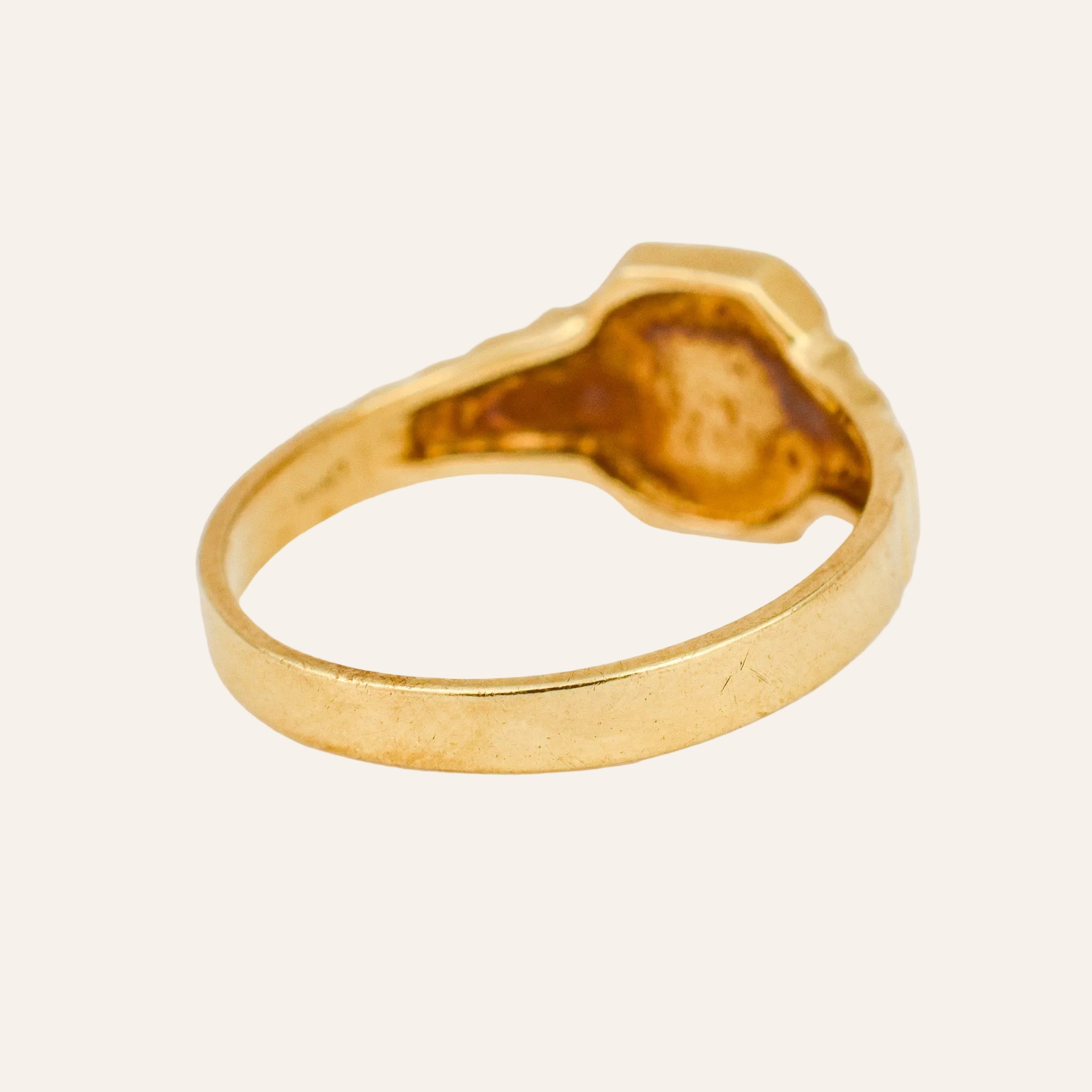 Geometric Signet Ring