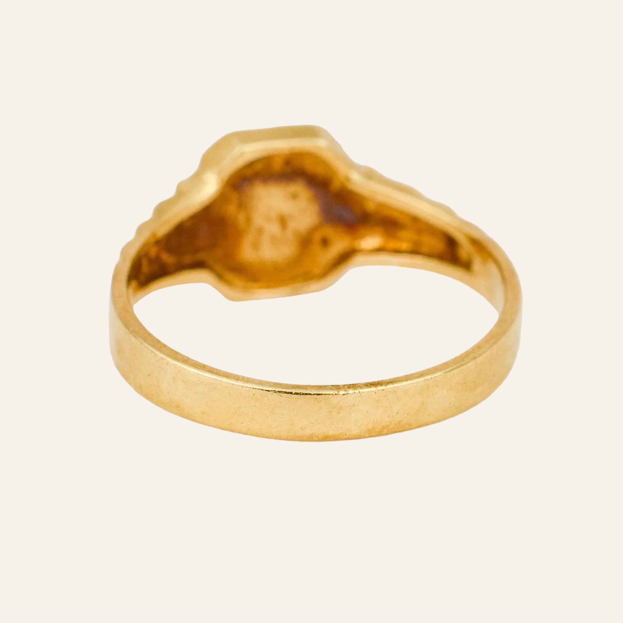 Geometric Signet Ring