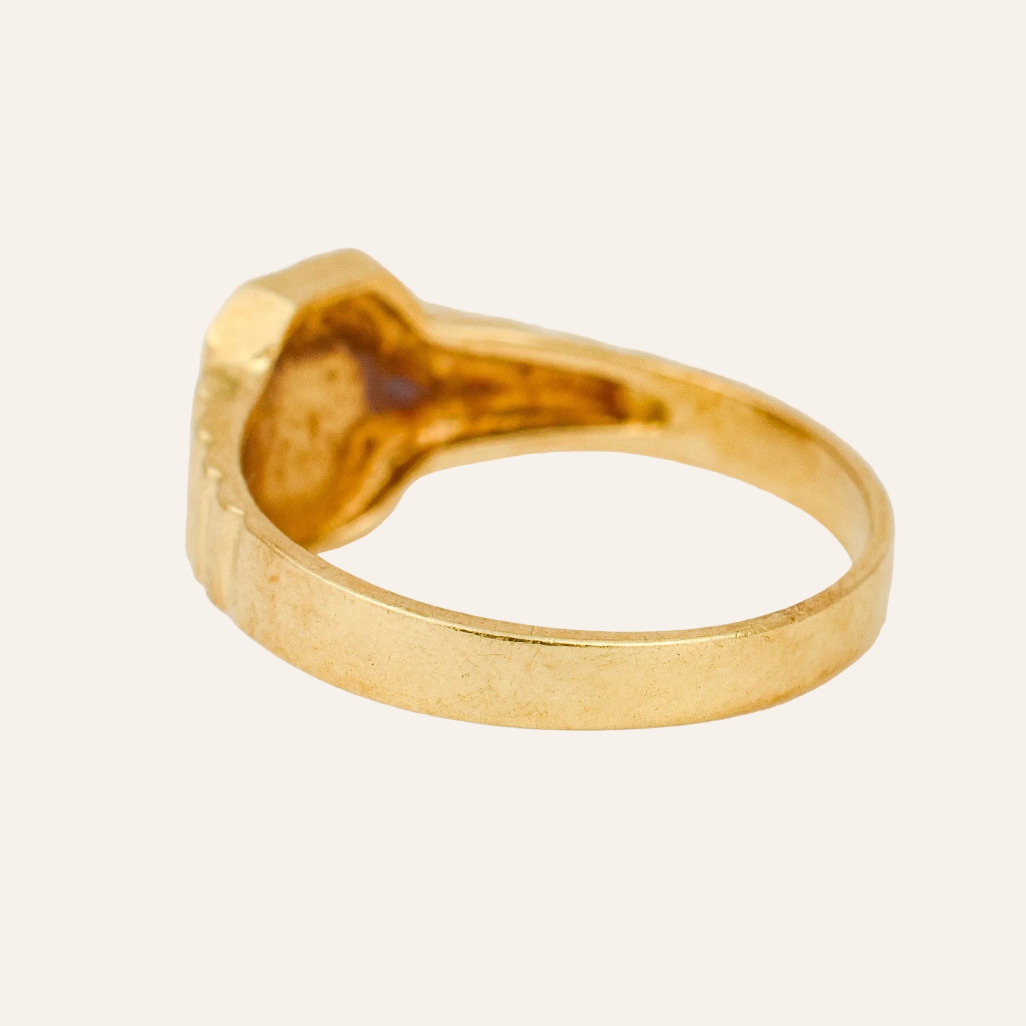 Geometric Signet Ring