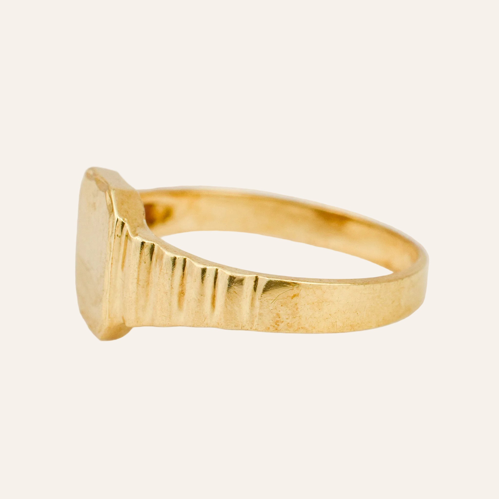 Geometric Signet Ring