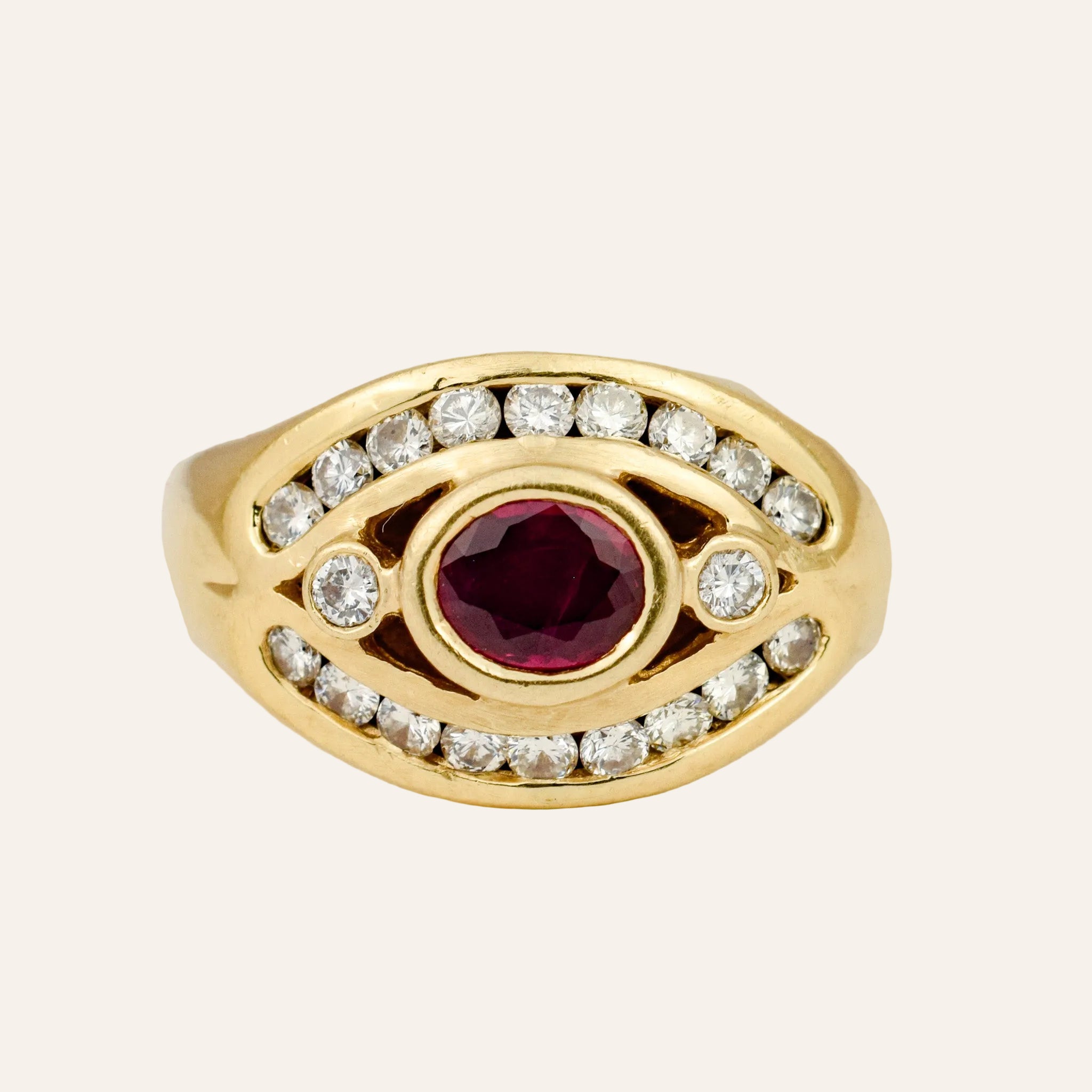 Ruby and Diamond Ring