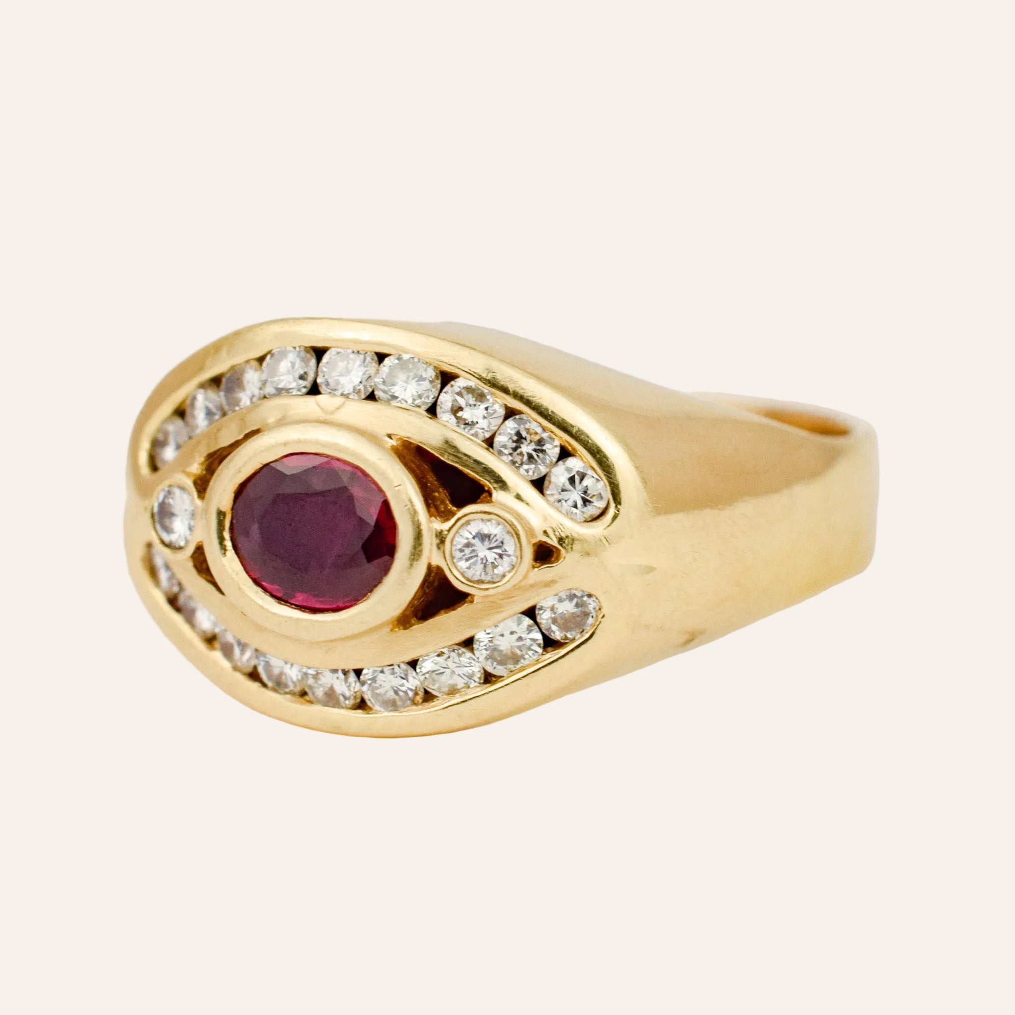 Ruby and Diamond Ring