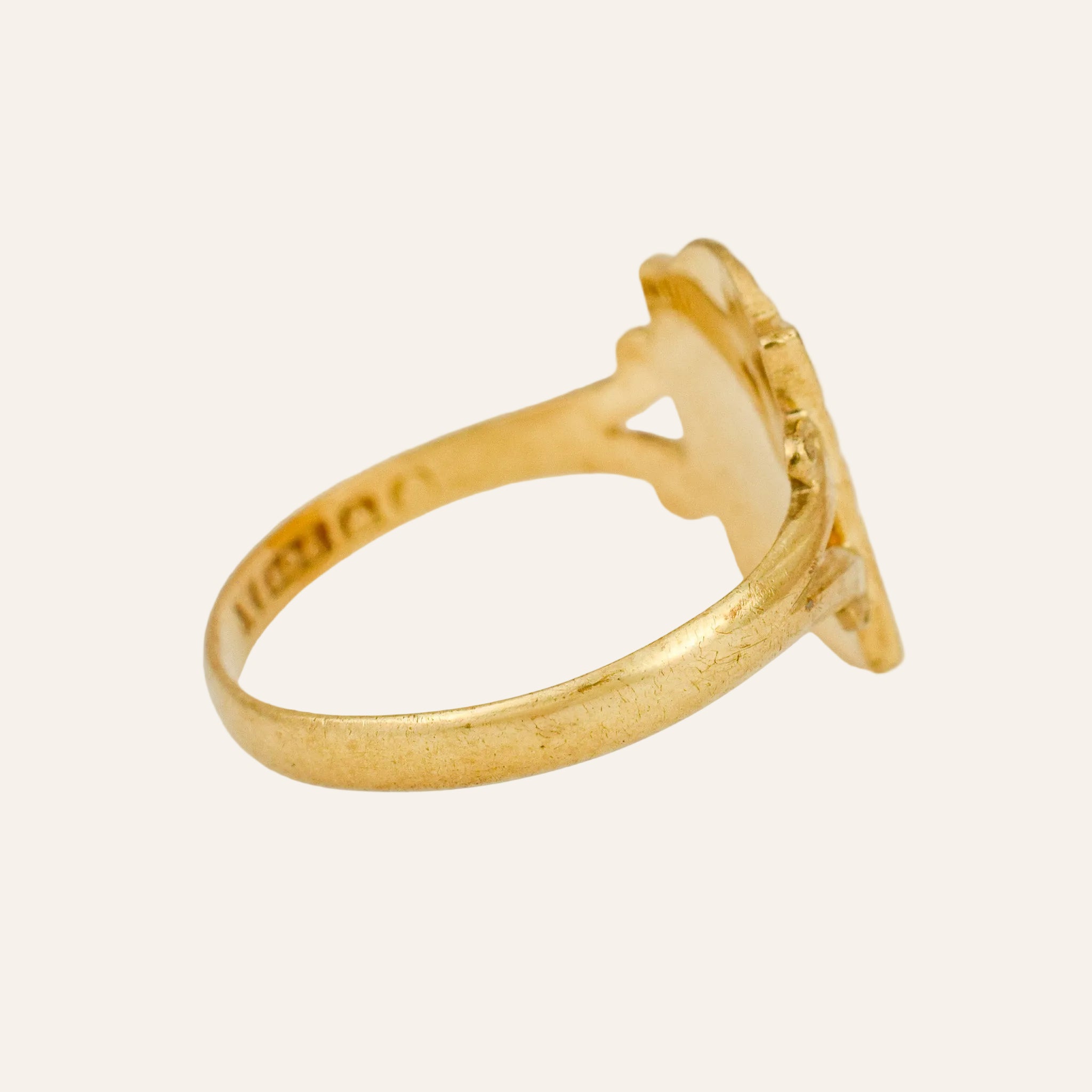Antique 'PWD' Signet Ring