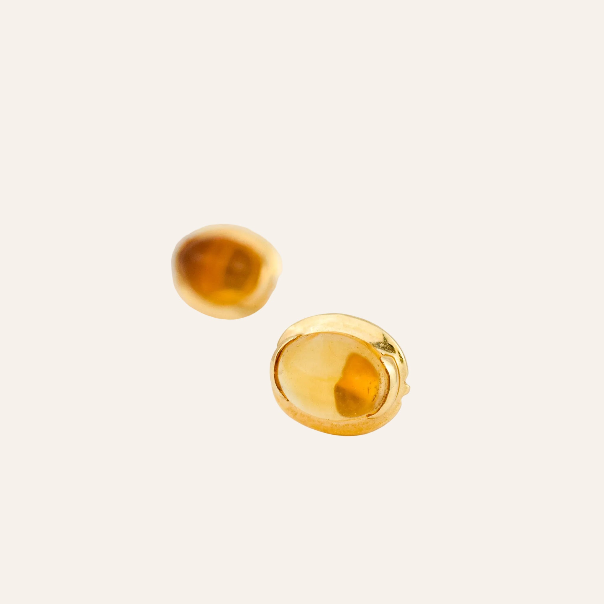 Amber Stud Earrings