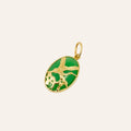 Chalcedony Bird Pendant