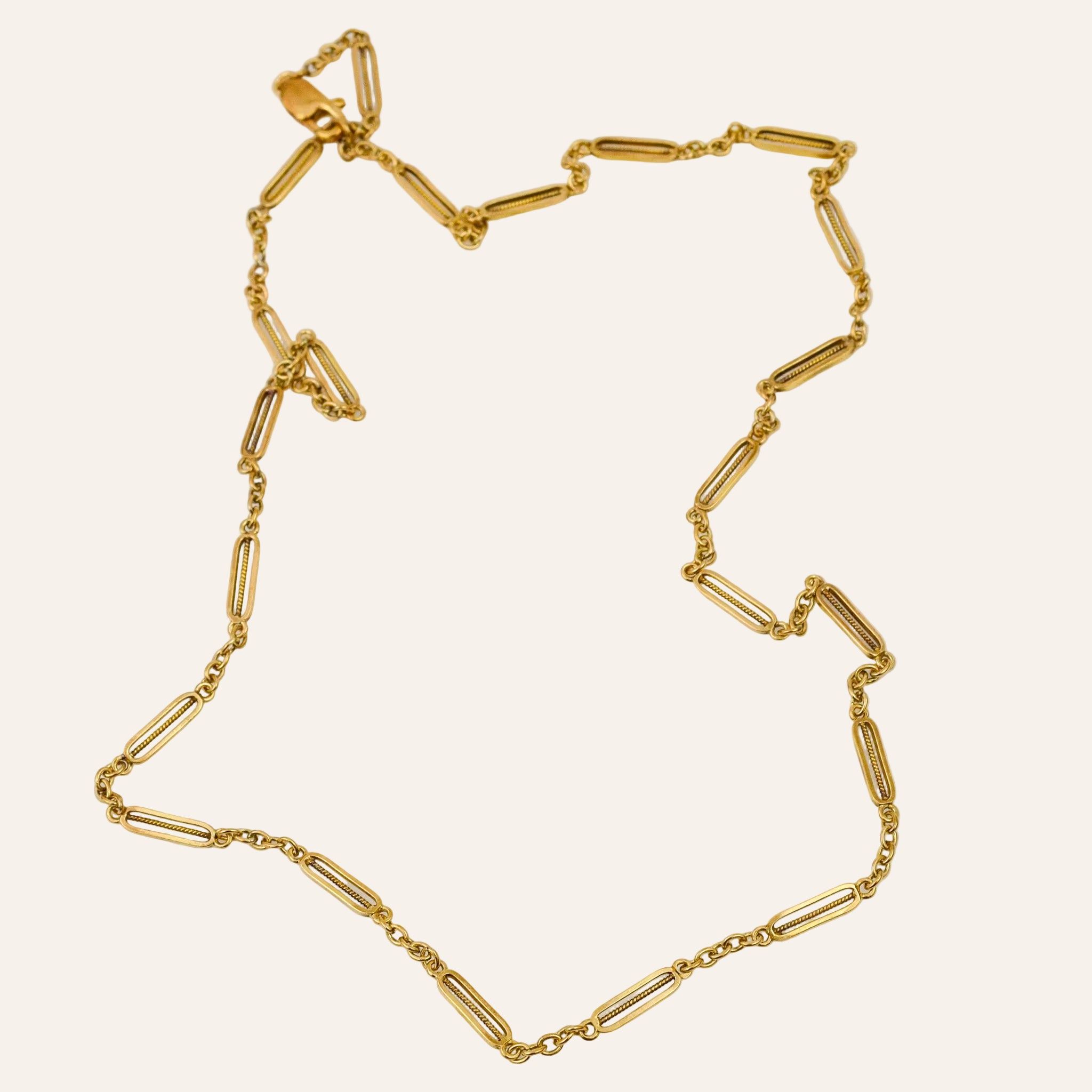 18" Intricate Link Necklace