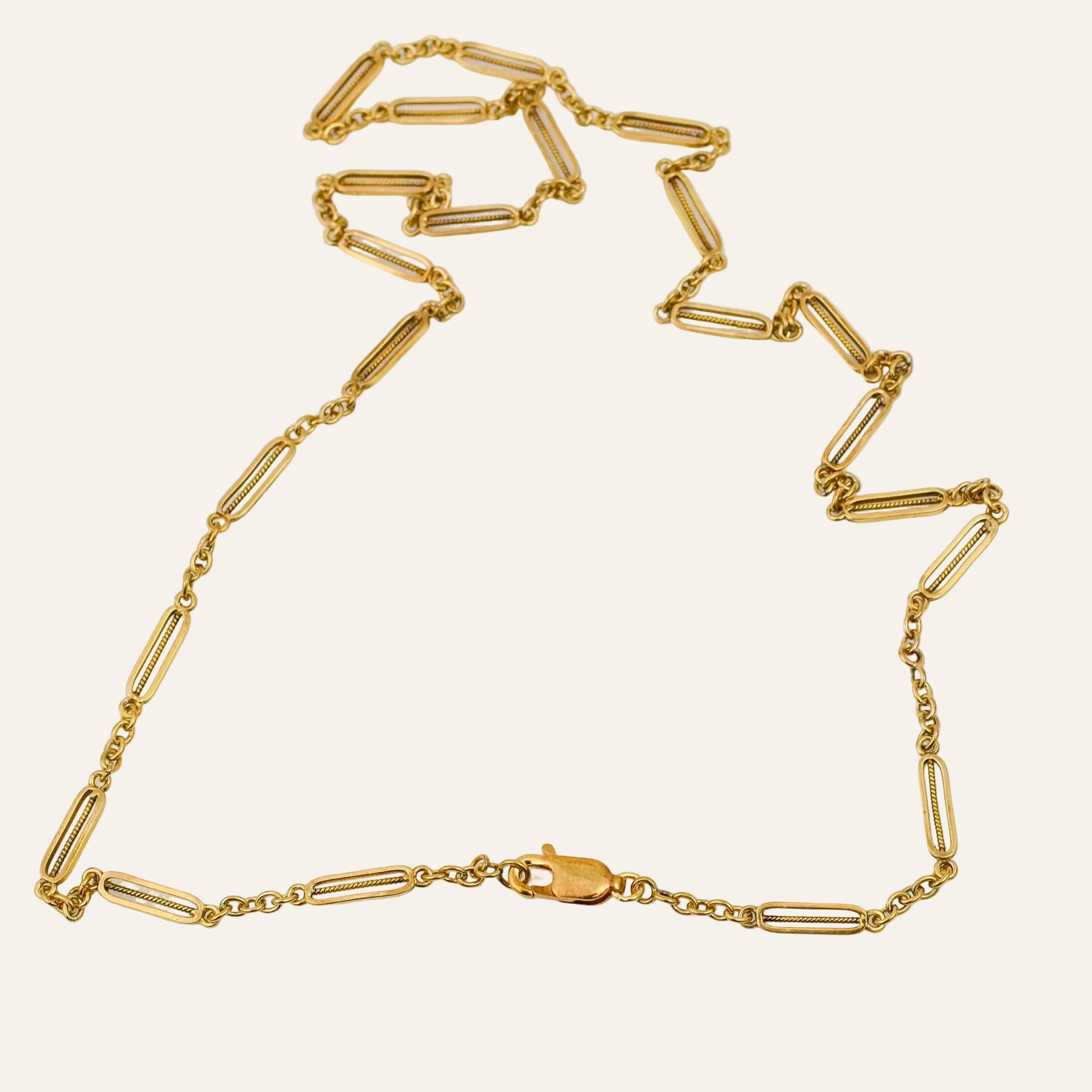 18" Intricate Link Necklace