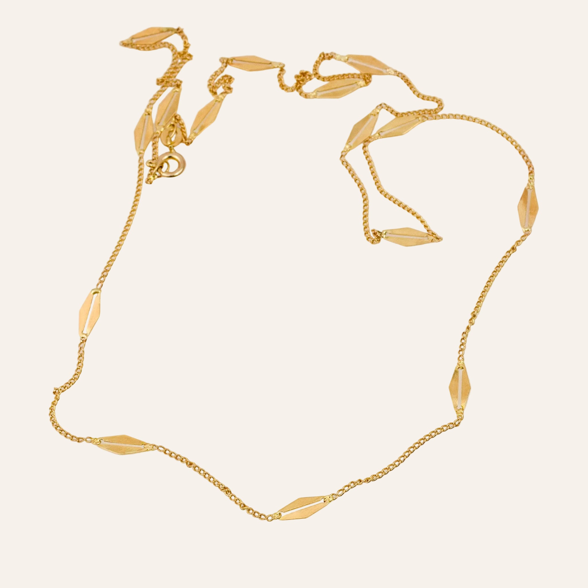22" Marquise Link Necklace