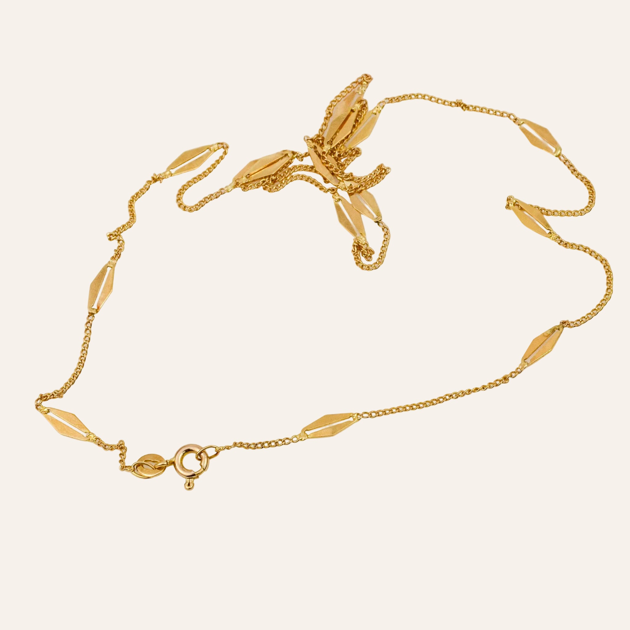 22" Marquise Link Necklace