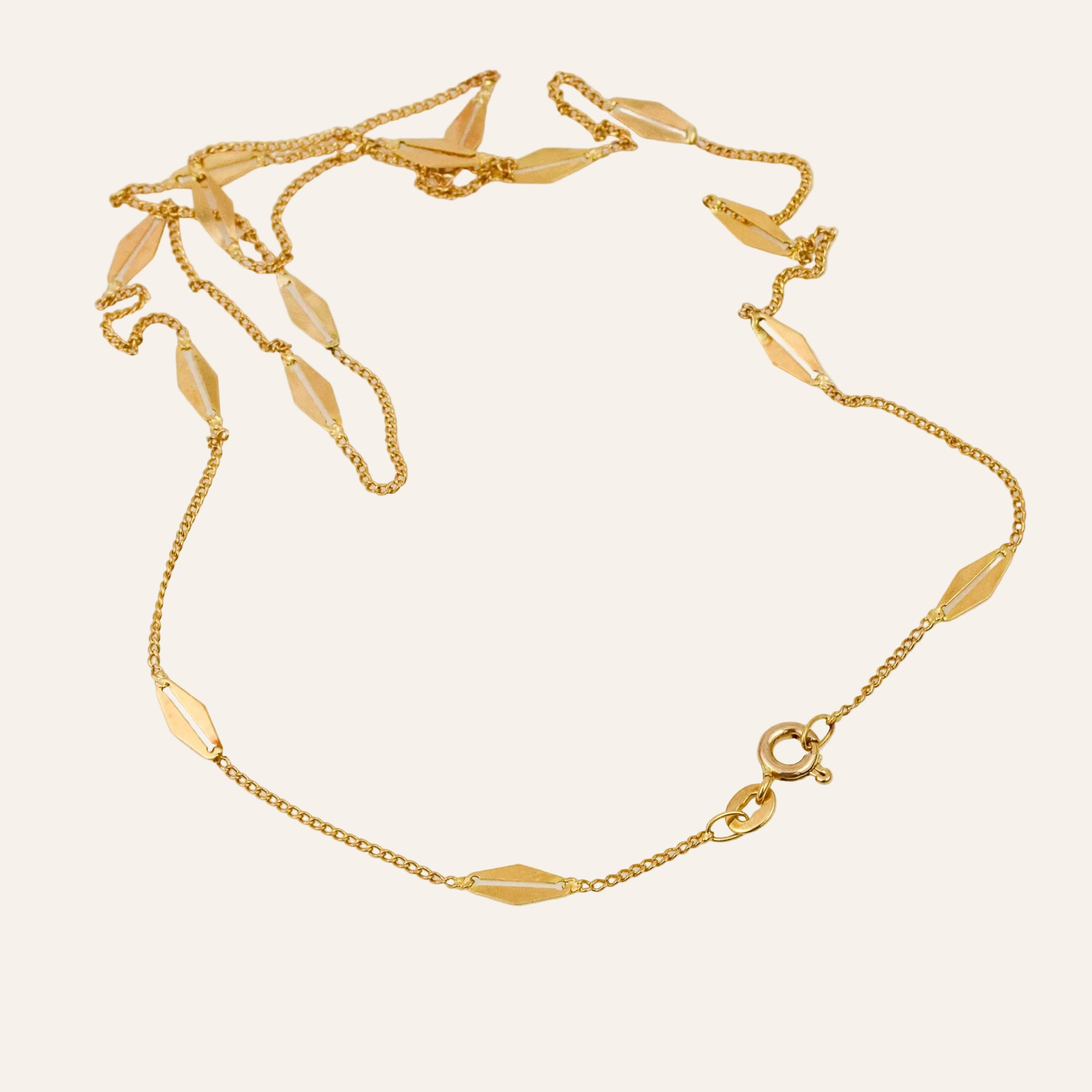 22" Marquise Link Necklace