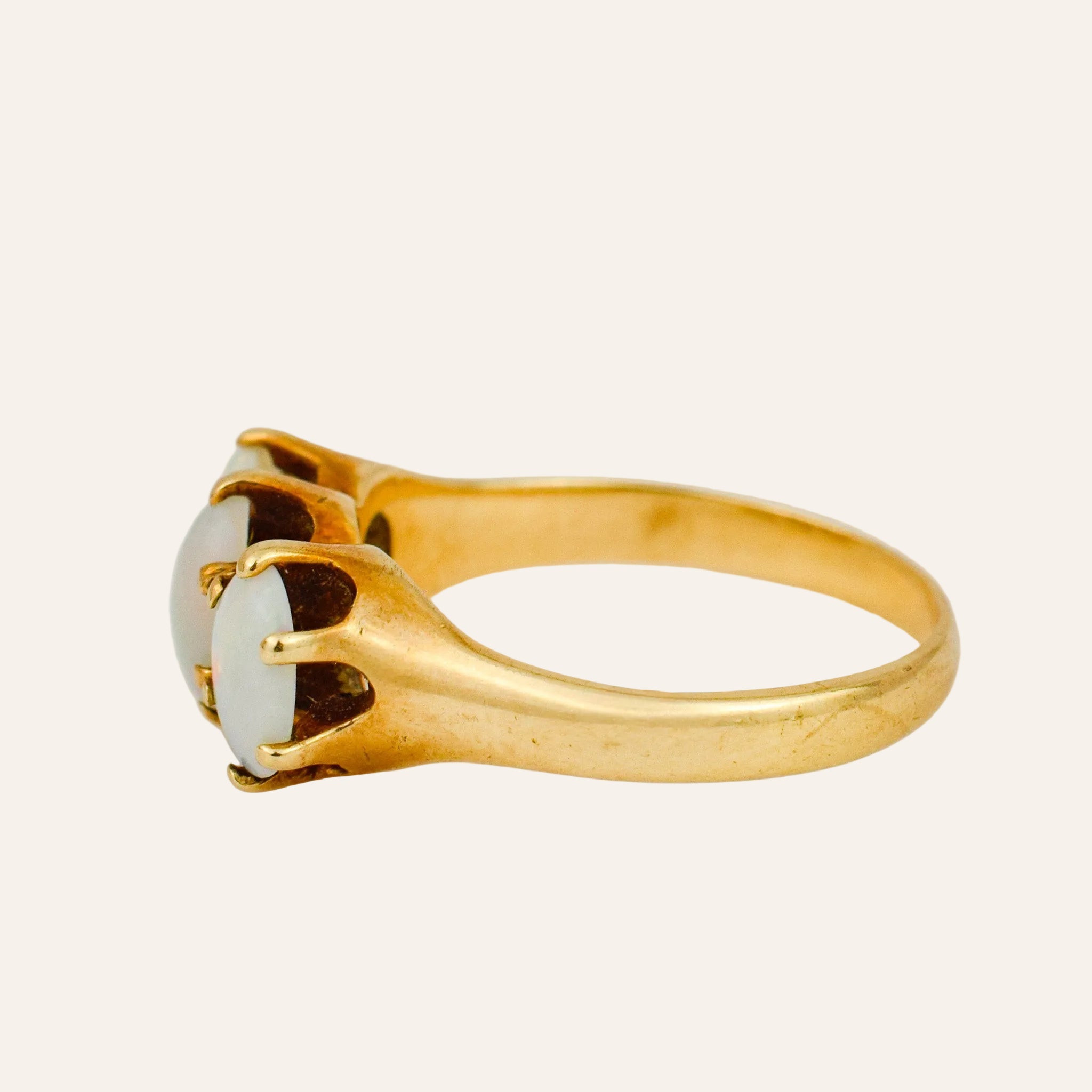 Opal Trilogy Ring