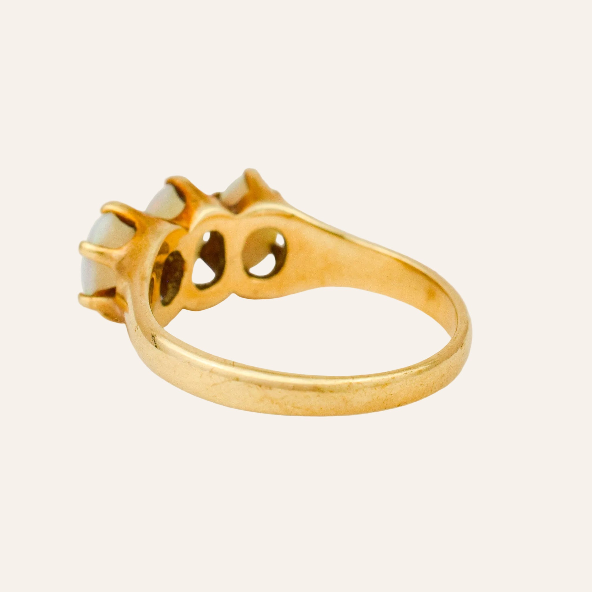 Opal Trilogy Ring