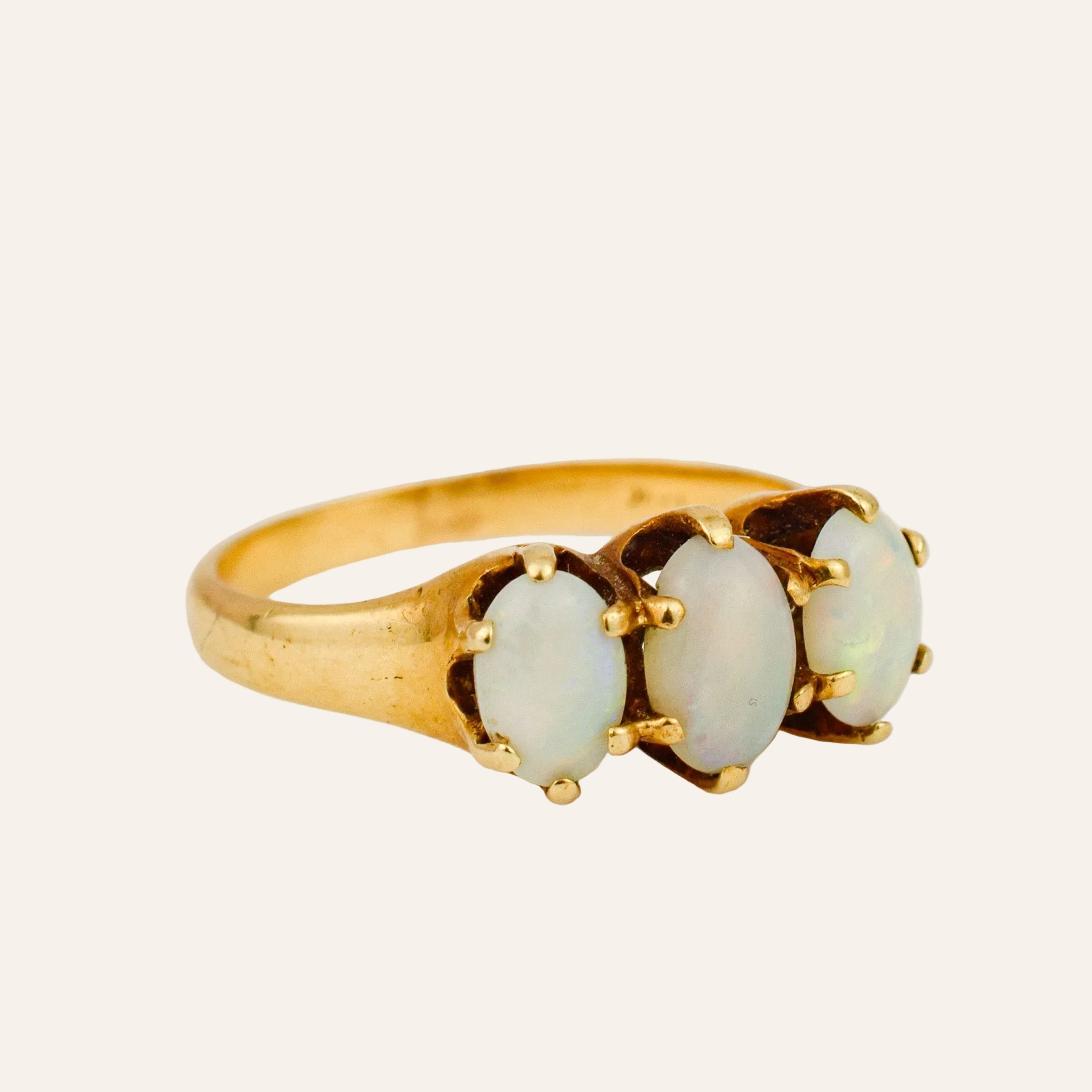 Opal Trilogy Ring