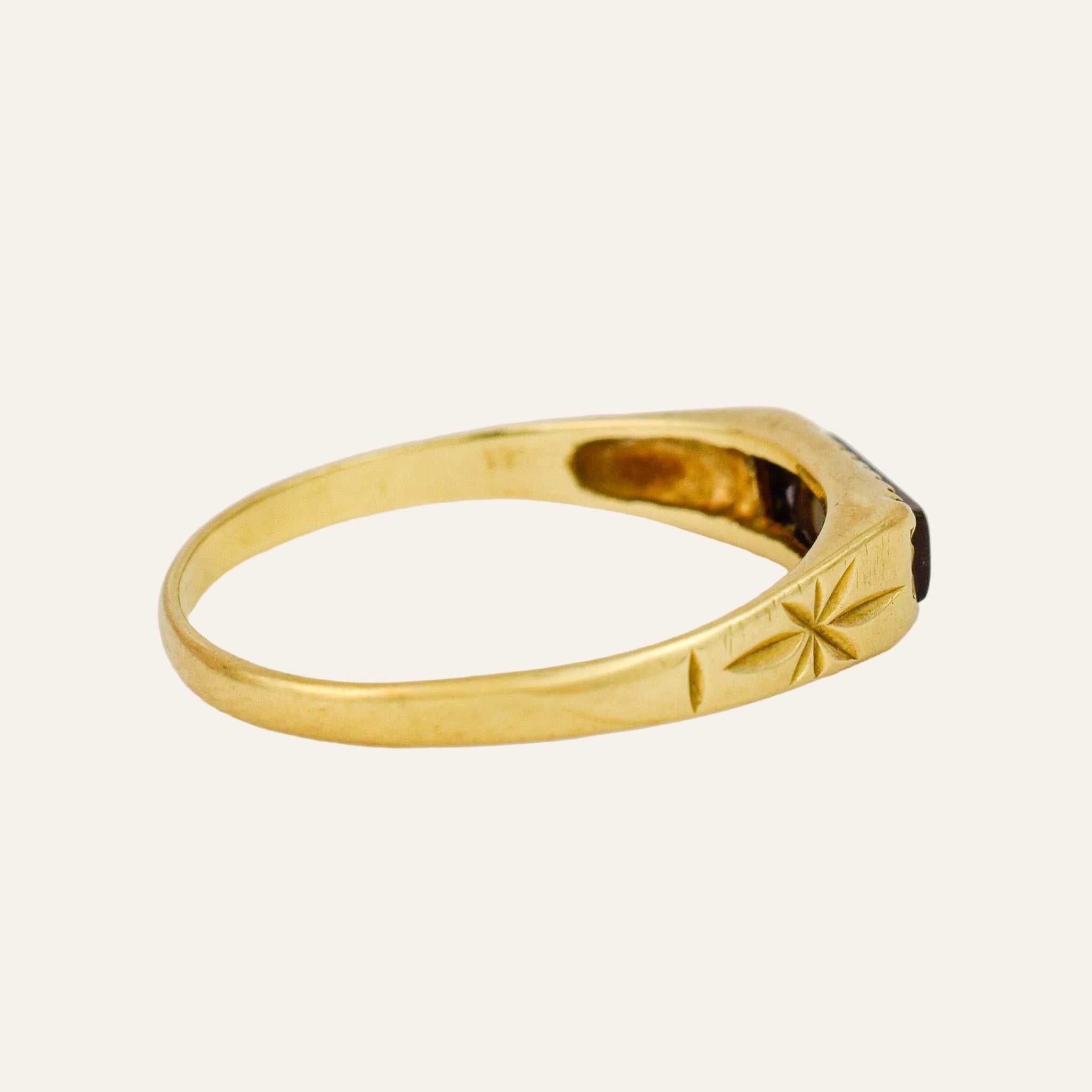 Onyx Bar Ring