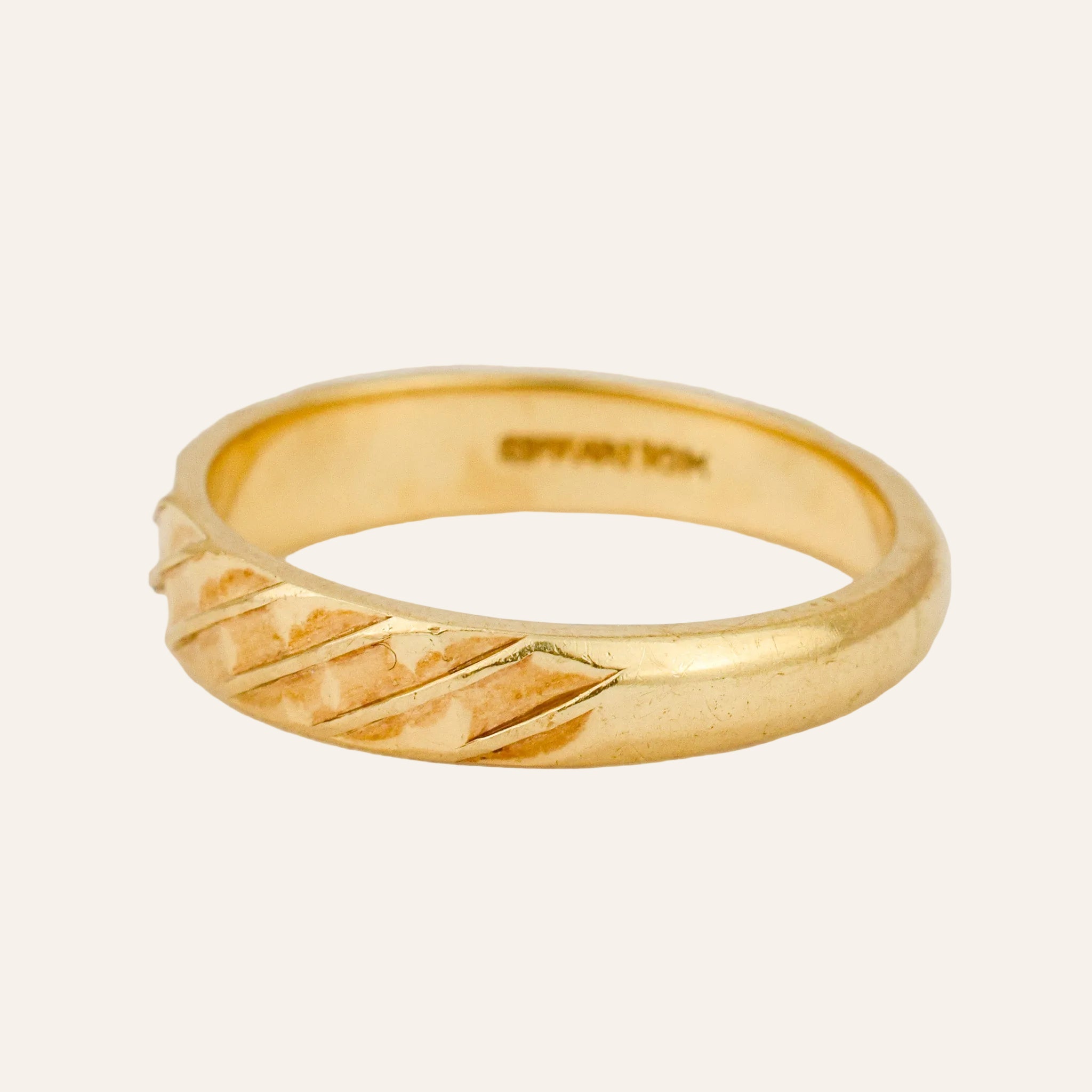 4.8mm Gilded Weave Band