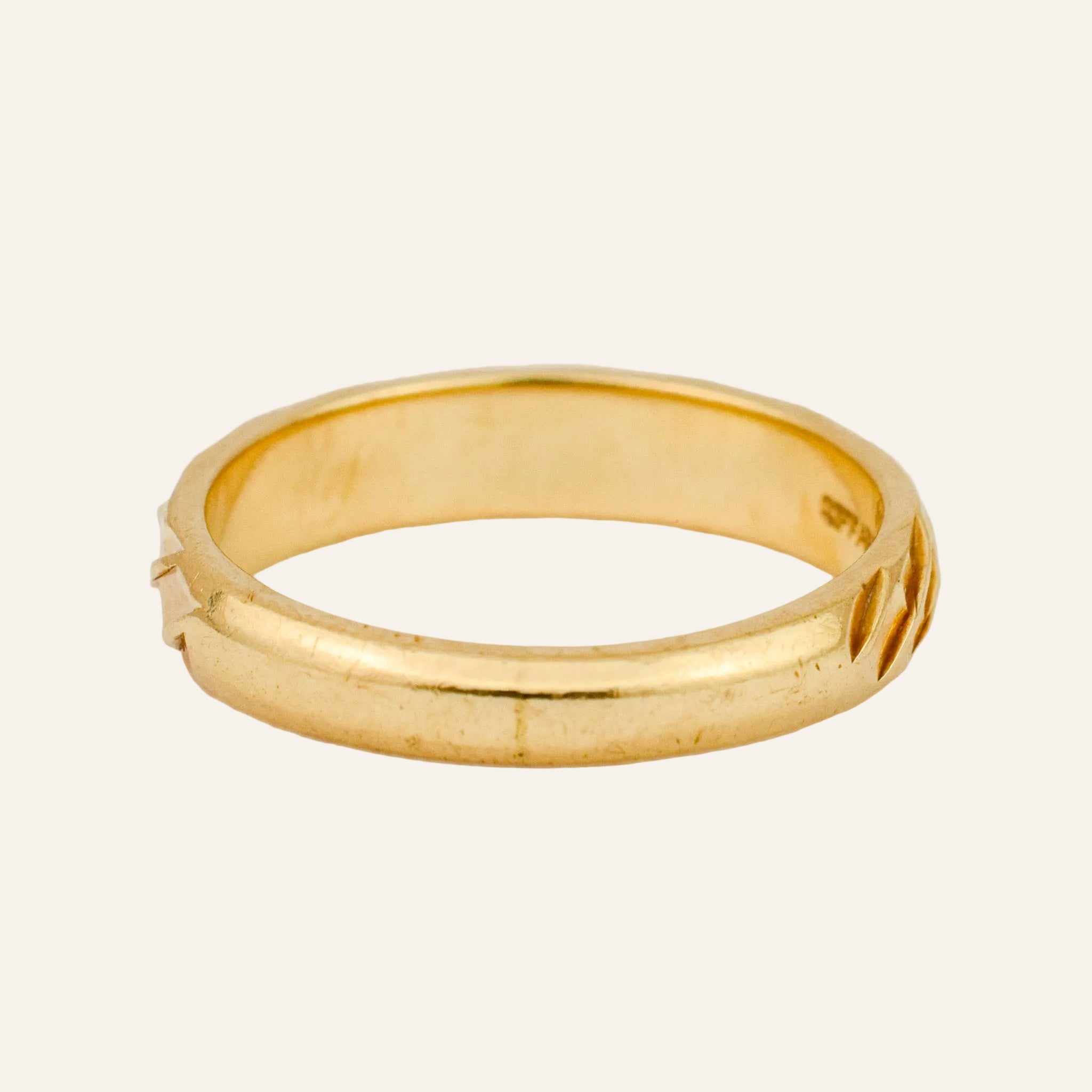 4.8mm Gilded Weave Band