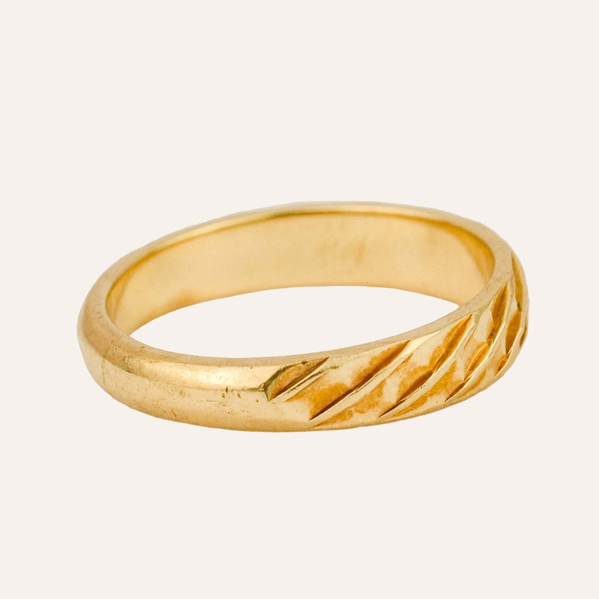 4.8mm Gilded Weave Band