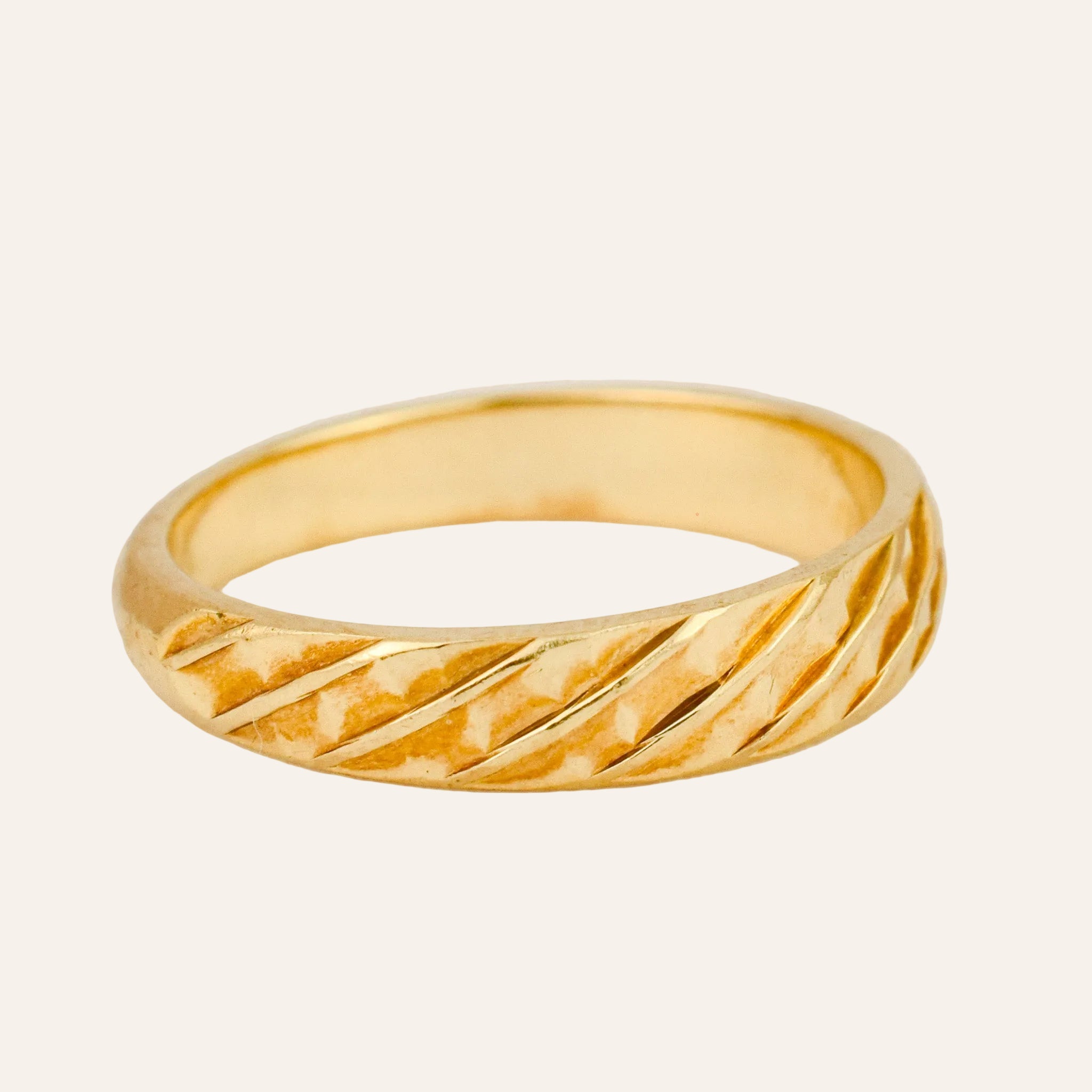 4.8mm Gilded Weave Band