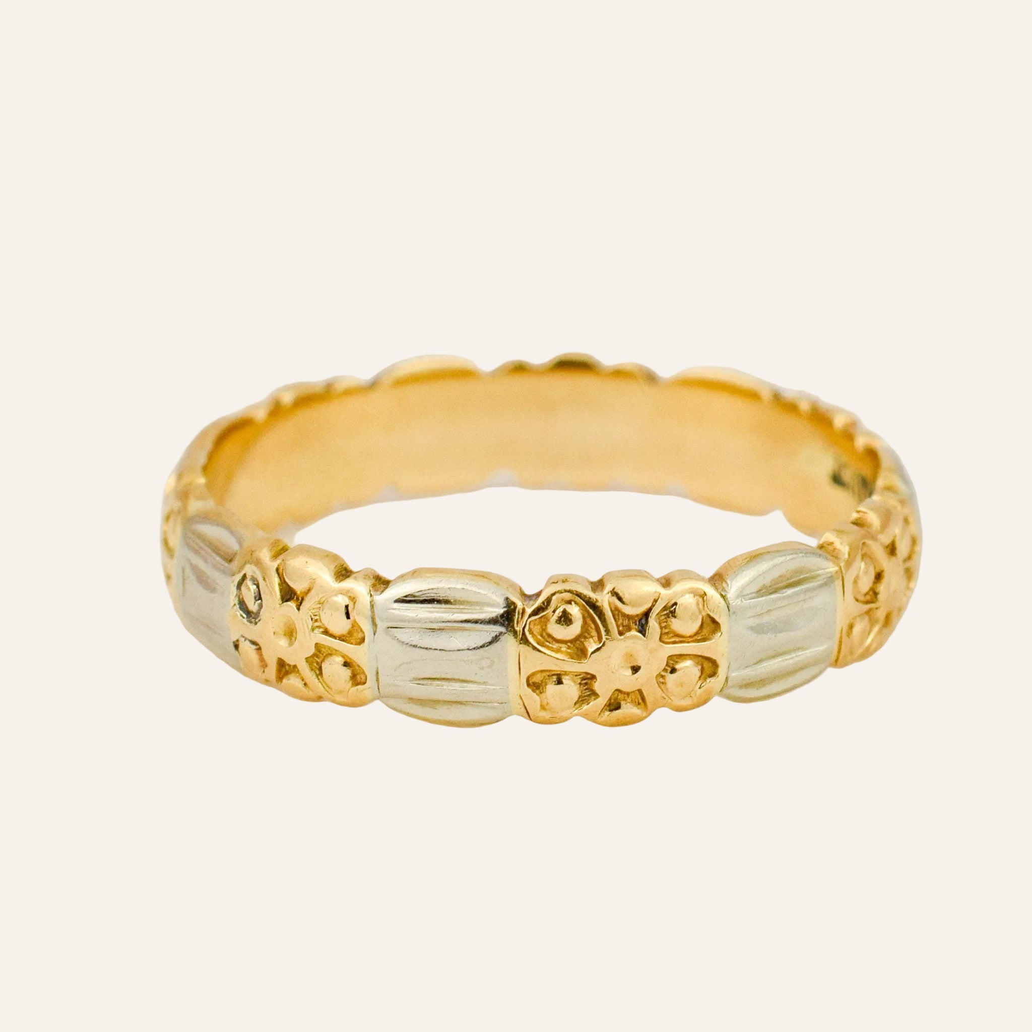 Two-toned Orange Blossom Band
