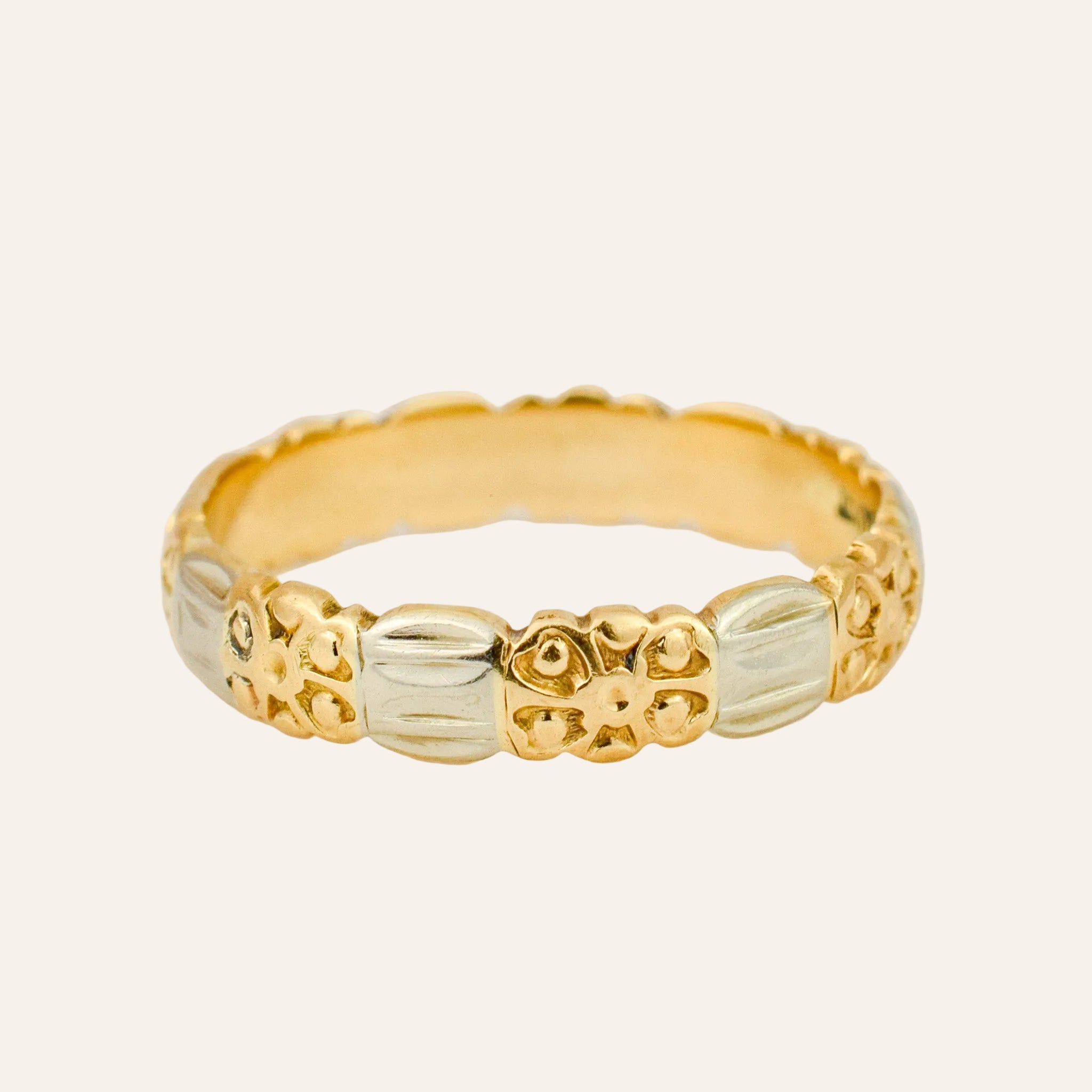Two-toned Orange Blossom Band